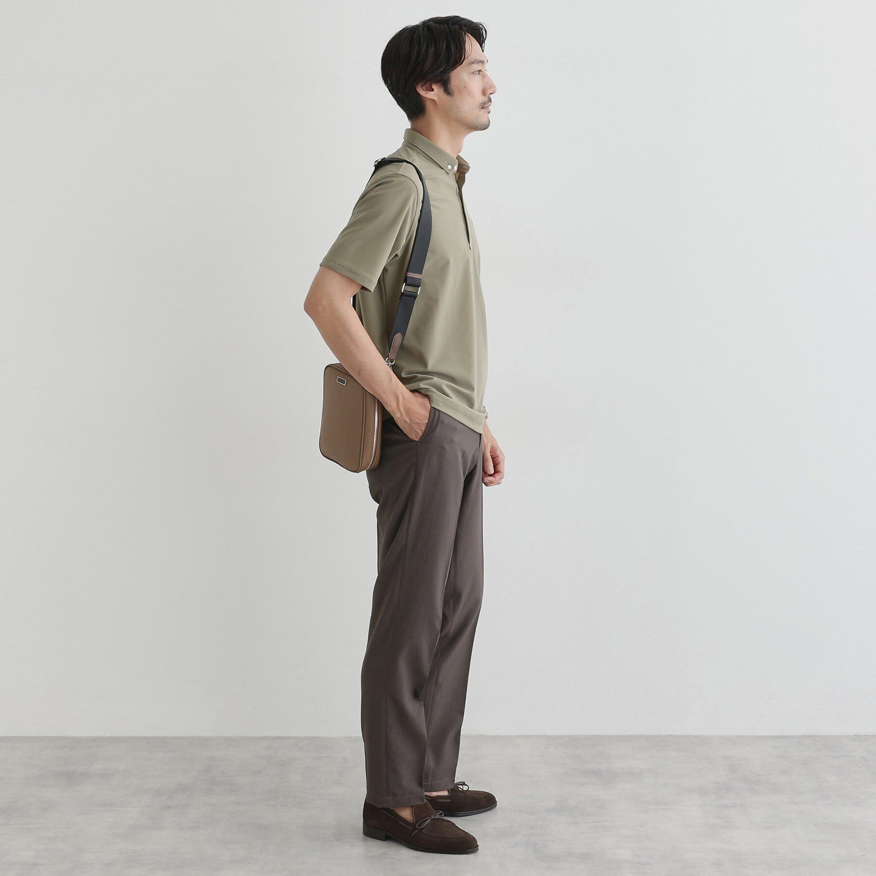 TAKEO KIKUCHI「マイクロファイバークロスボディバッグ」|その他|