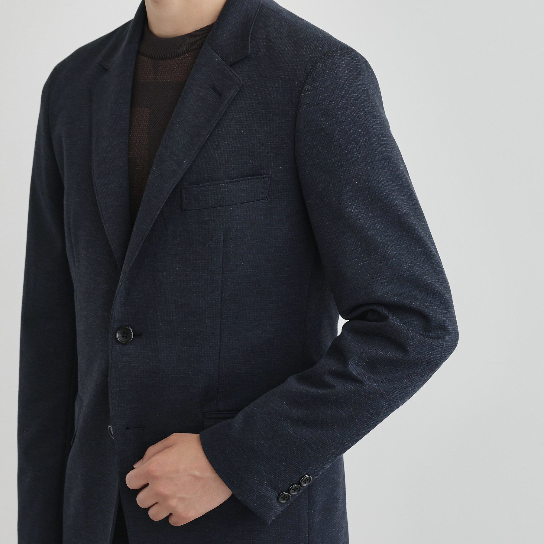 TAKEO KIKUCHI「【None Of Stress】アクティブジャージ 千鳥 ジャケット」|テーラードジャケット|