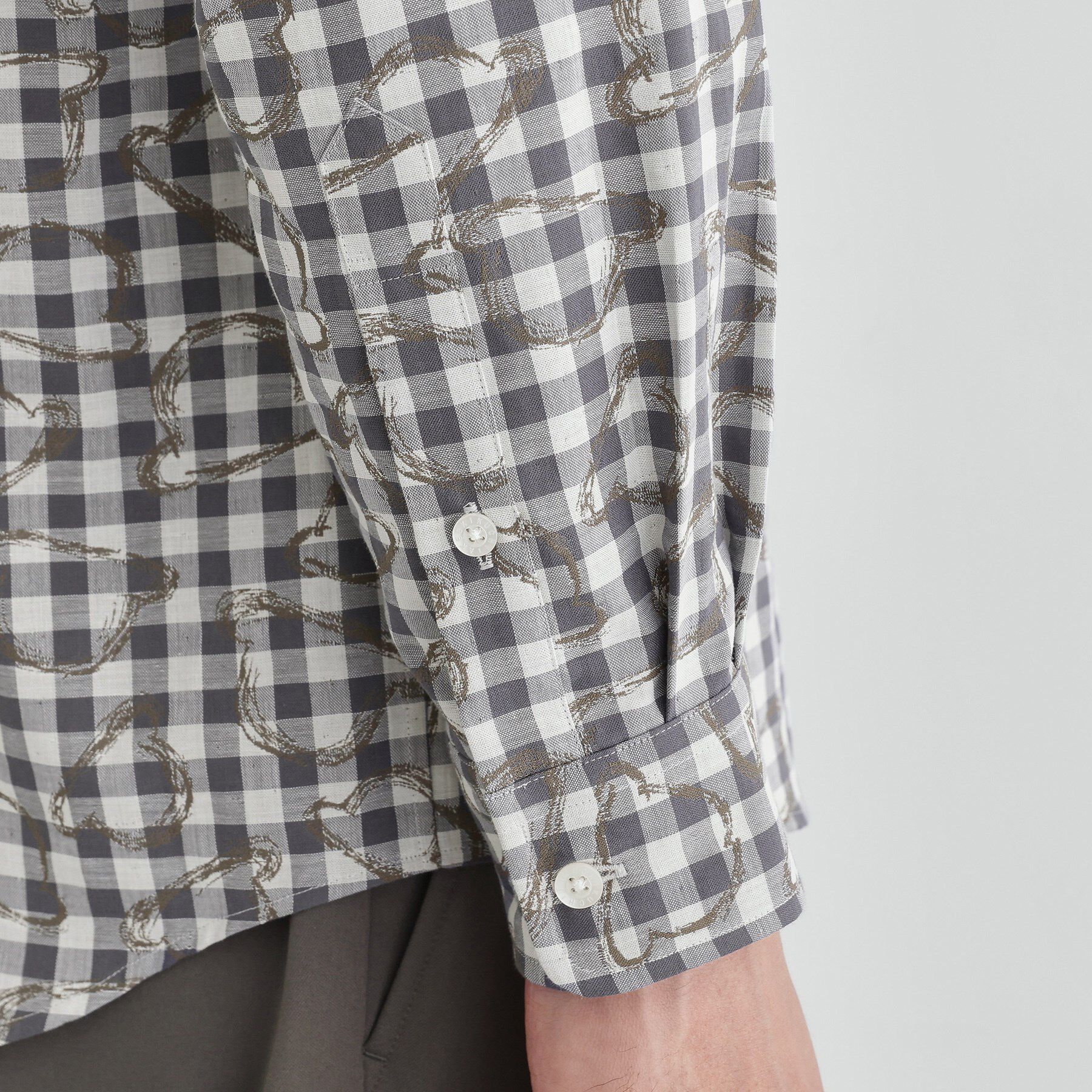 TAKEO KIKUCHI「チェックボーラーガーゼシャツ」|シャツ・ブラウス|