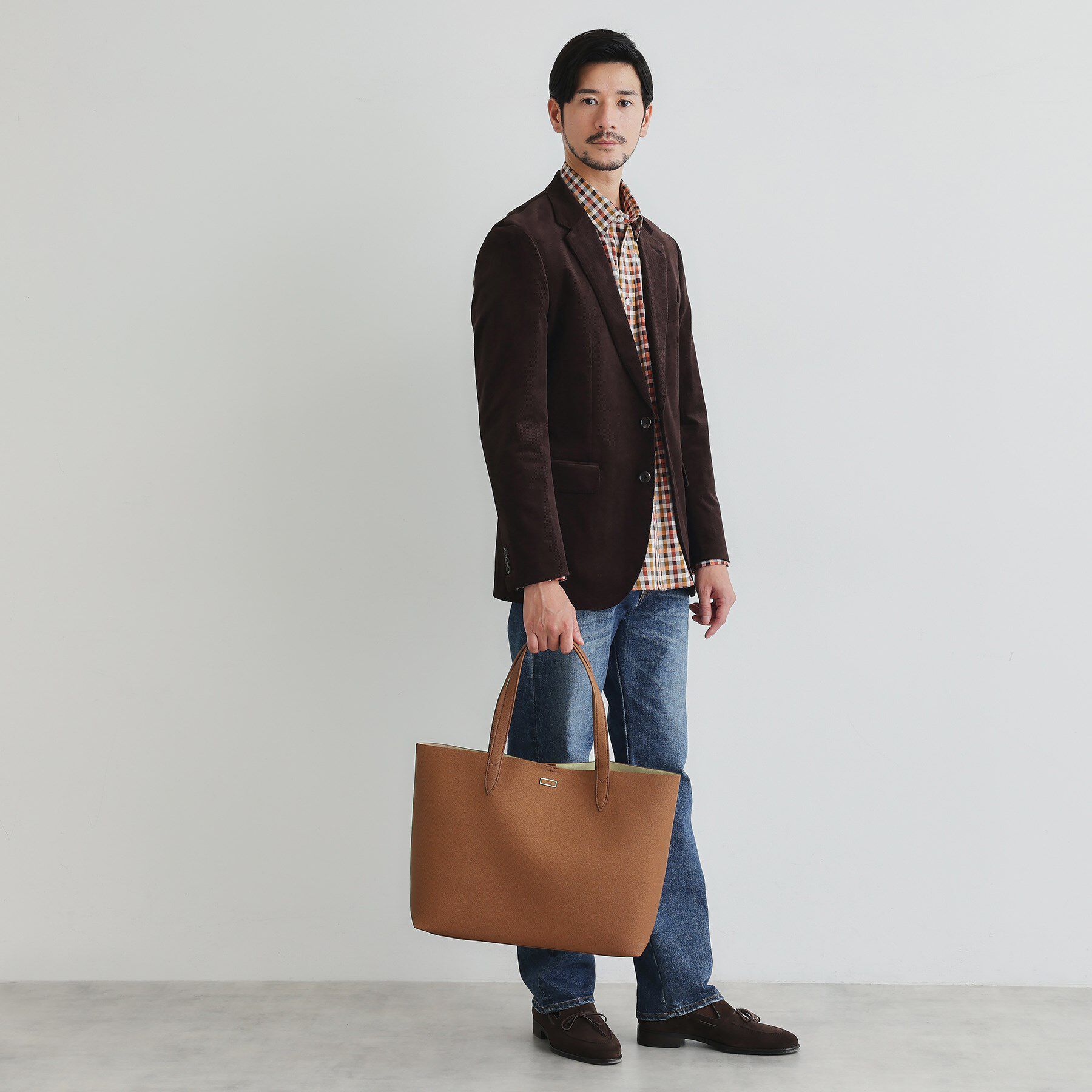 TAKEO KIKUCHI「PUボンディングトートバッグ」|トートバッグ|