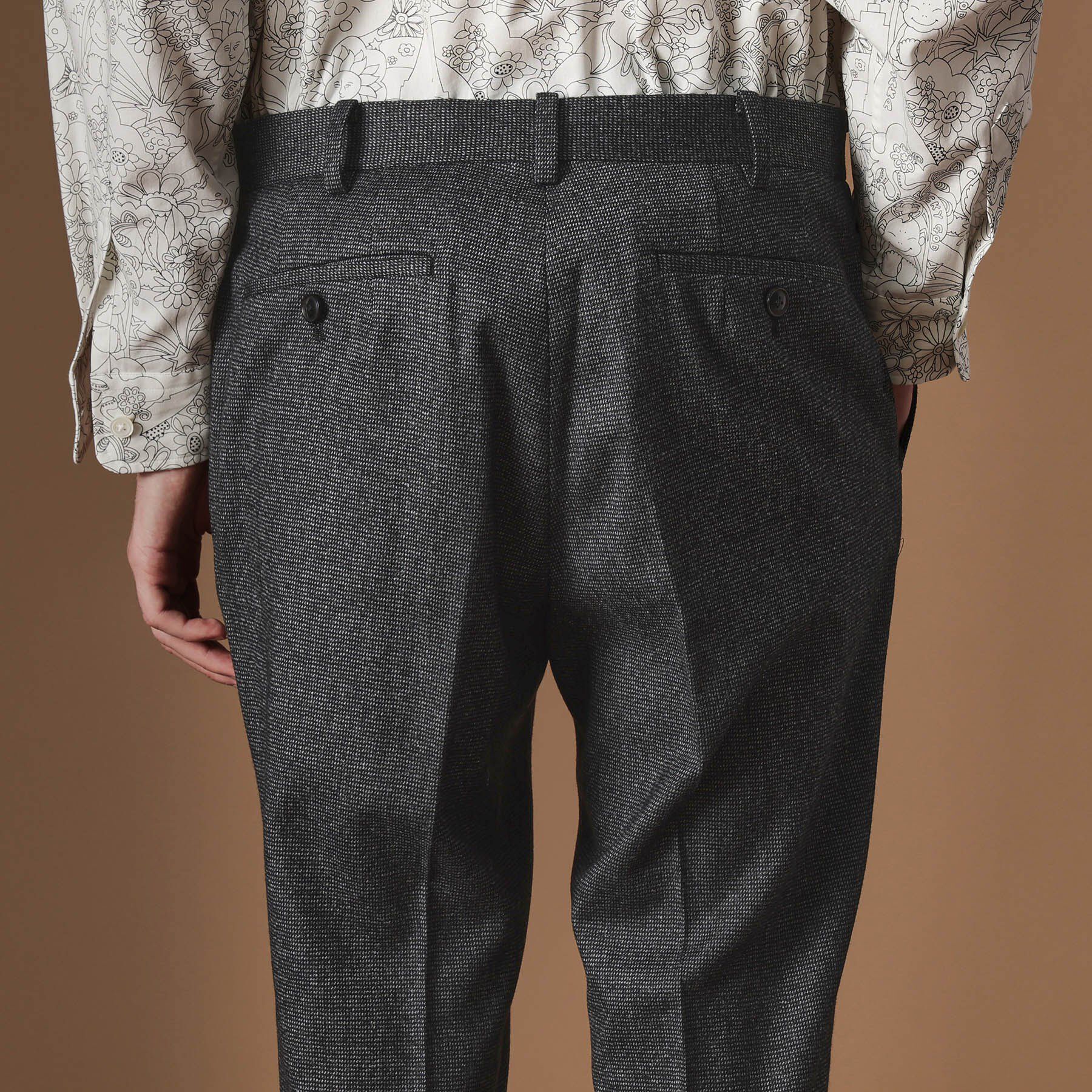 40CARATS&525「【Sサイズ～】ピンチェックミルドスラックス」|その他|