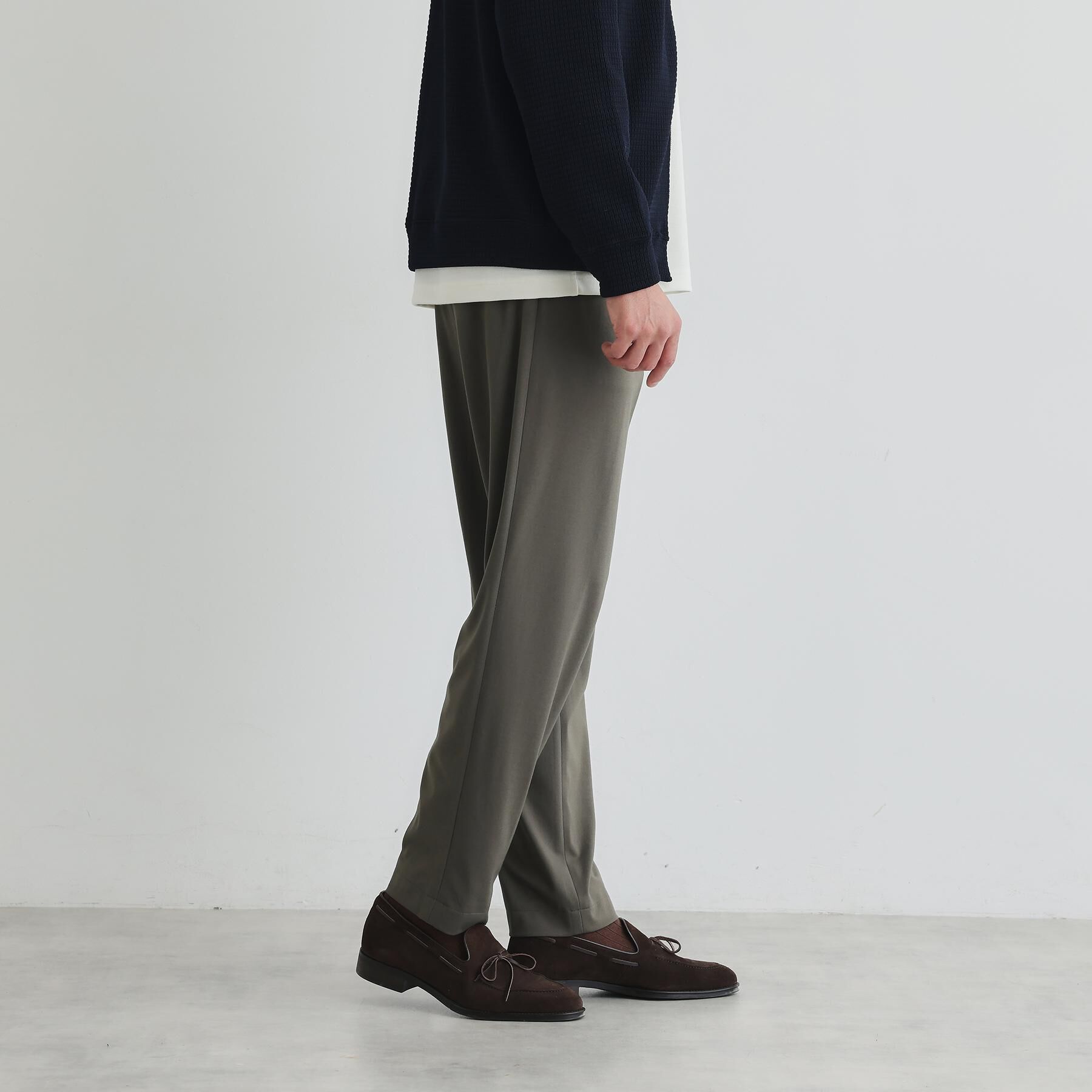 TAKEO KIKUCHI「サイドゴアウエスト スリム スラックス」|その他|