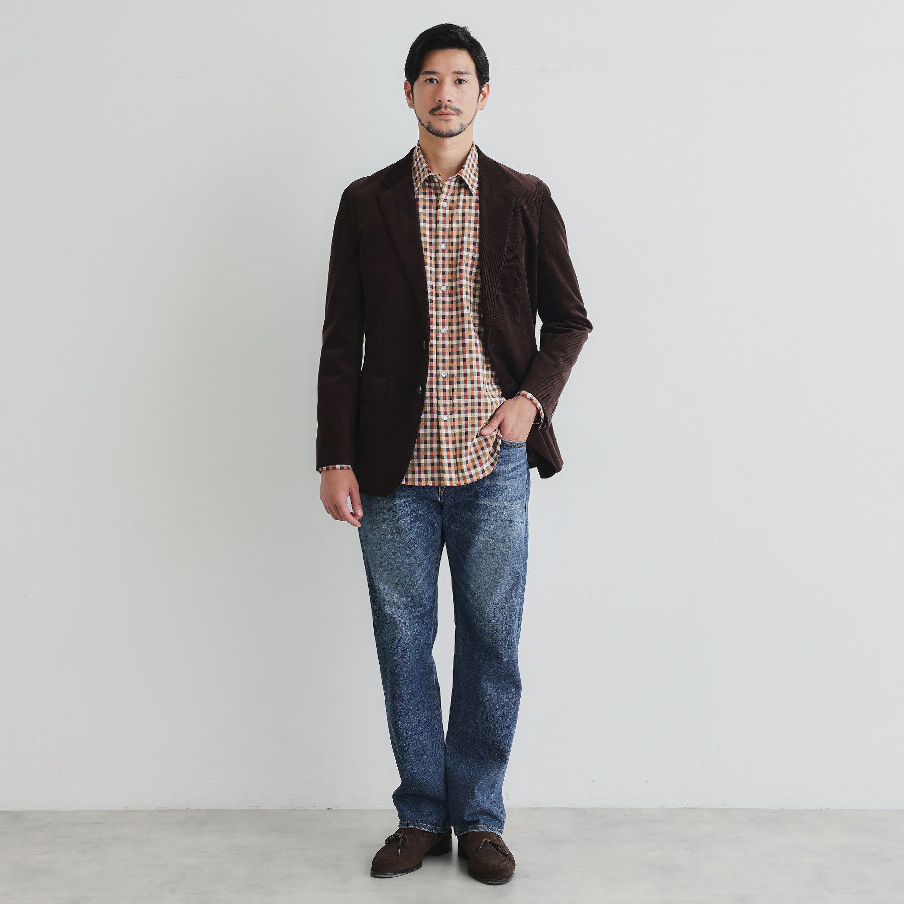 TAKEO KIKUCHI「【Sサイズ～】ストレッチコーデュロイ ジャケット」|テーラードジャケット|