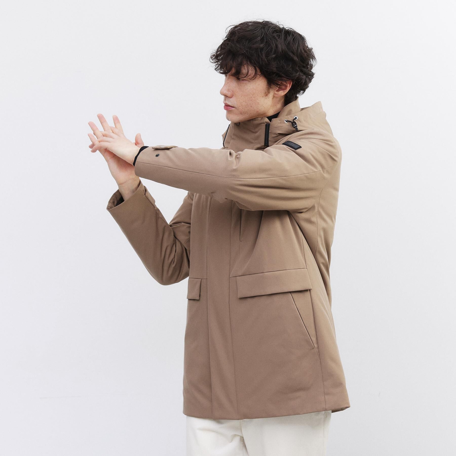 TAKEO KIKUCHI「【None Of Stress】ストレッチ ダウンブルゾン」|ダウン|