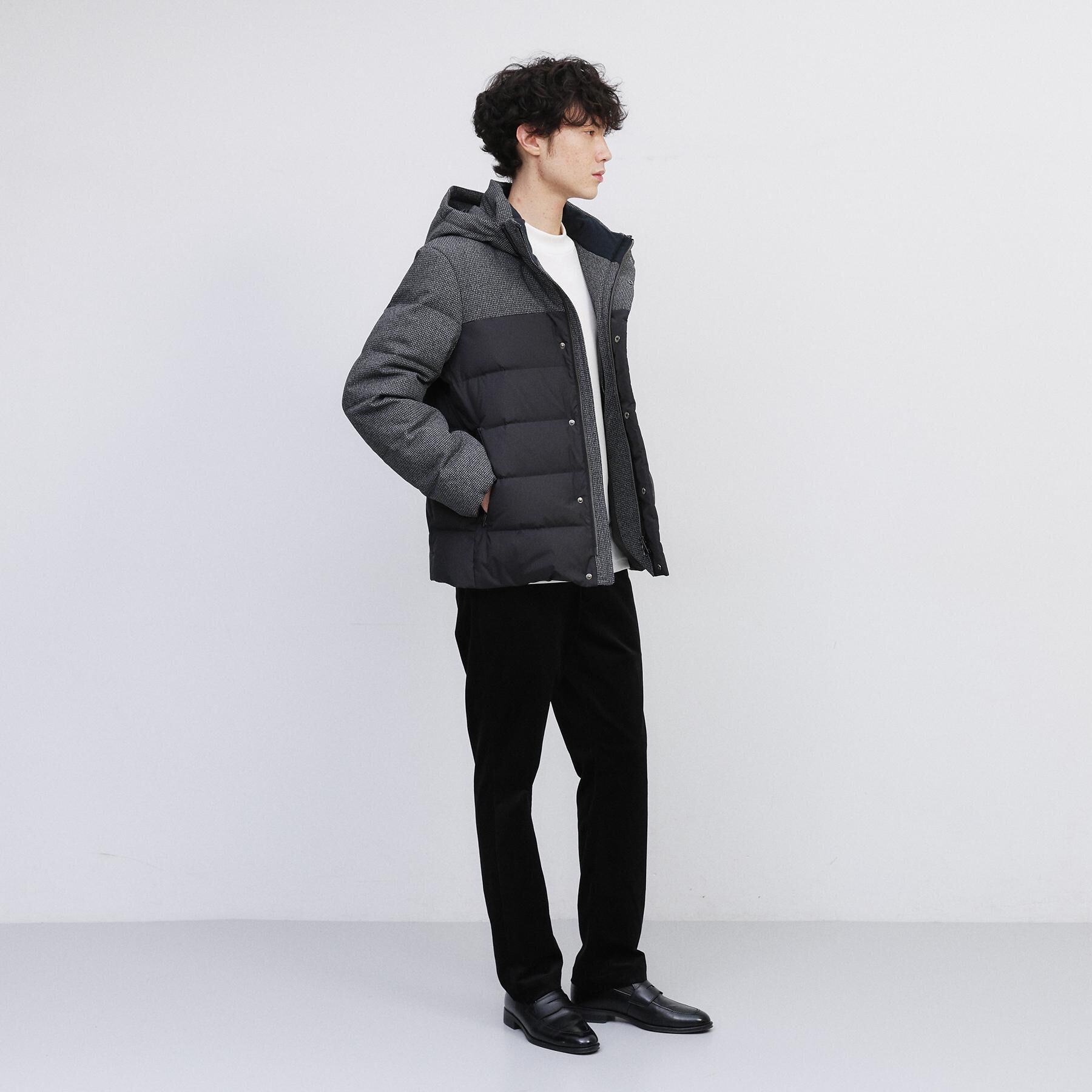 TAKEO KIKUCHI「カラーコンビ ダウンブルゾン」|ダウン|