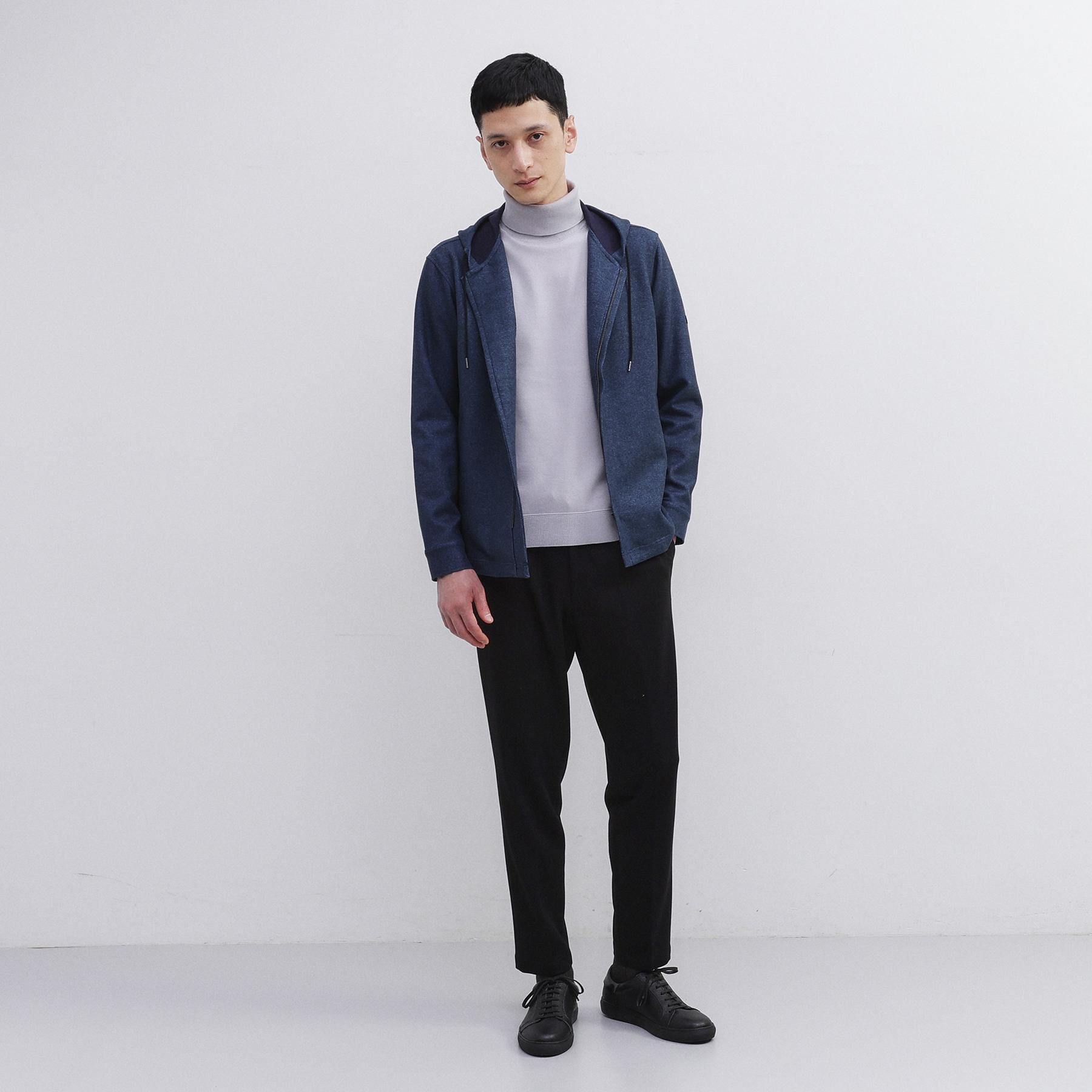 TAKEO KIKUCHI「【JUST ONE LAYER】ダウンファブリックZIPパーカー」|パーカー|