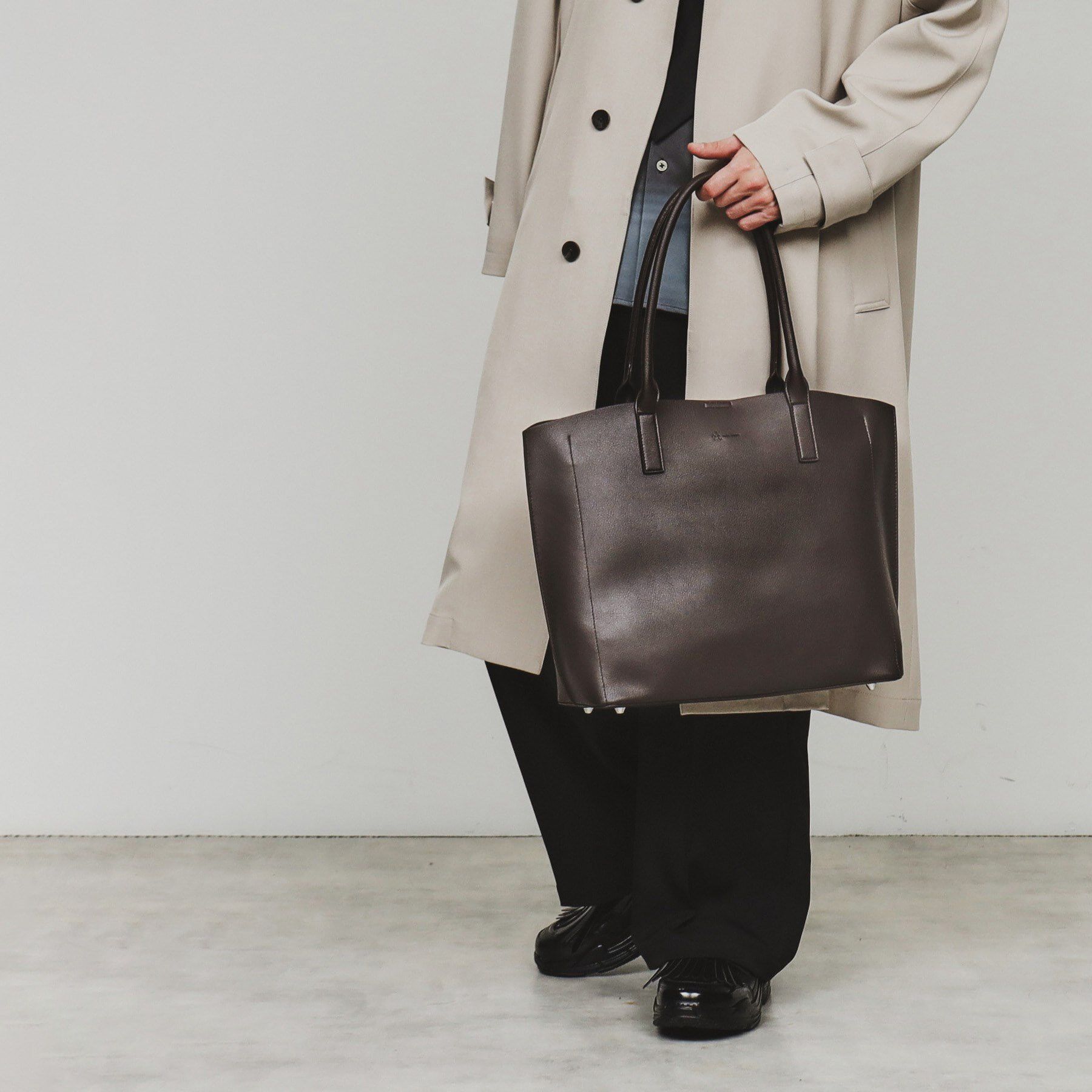 tk.TAKEO KIKUCHI「シングルトートバッグ【ON／OFF兼用】」|トートバッグ|ブラウン(044)