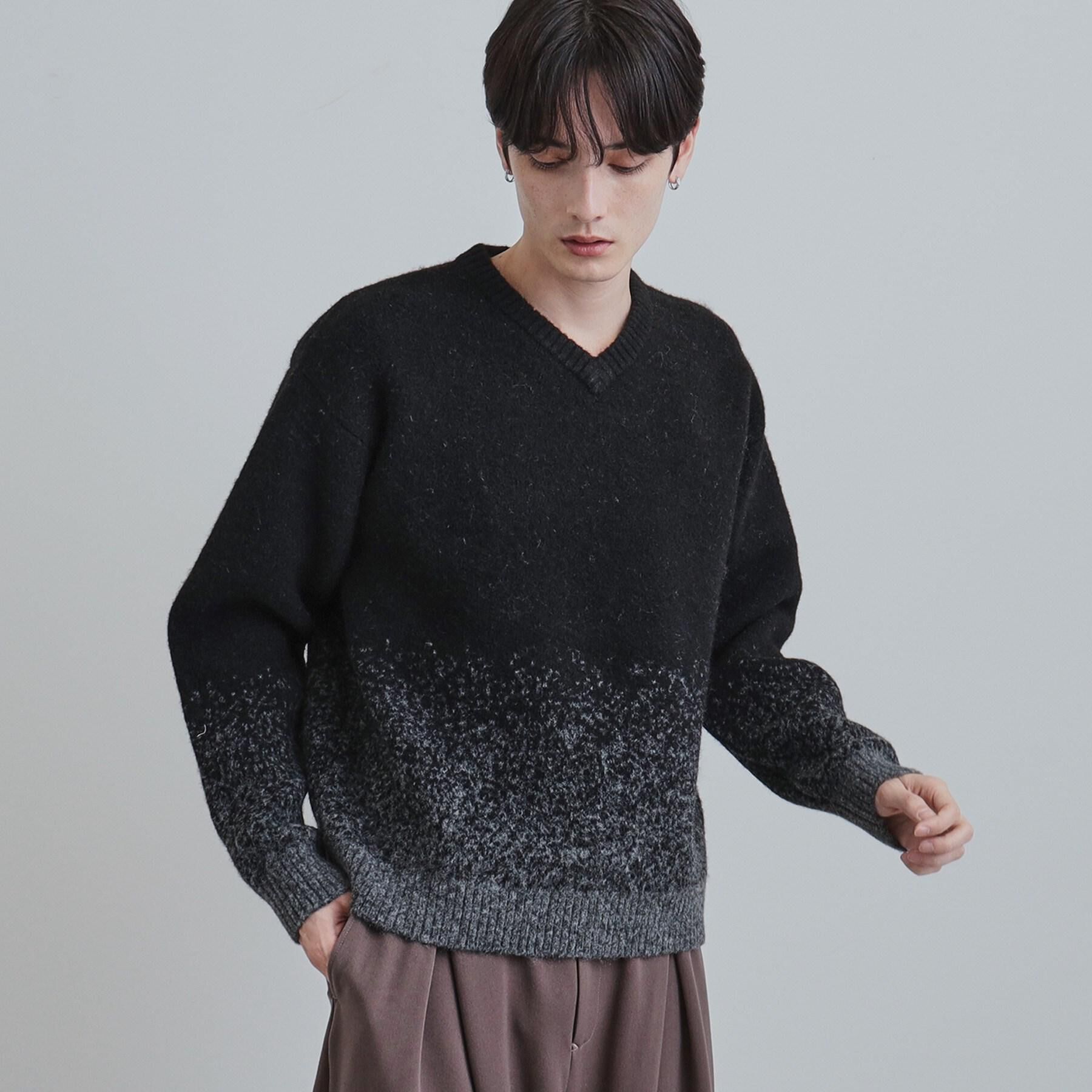 tk.TAKEO KIKUCHI「ミスティーシャギーVネックニット」|ニット・セーター|