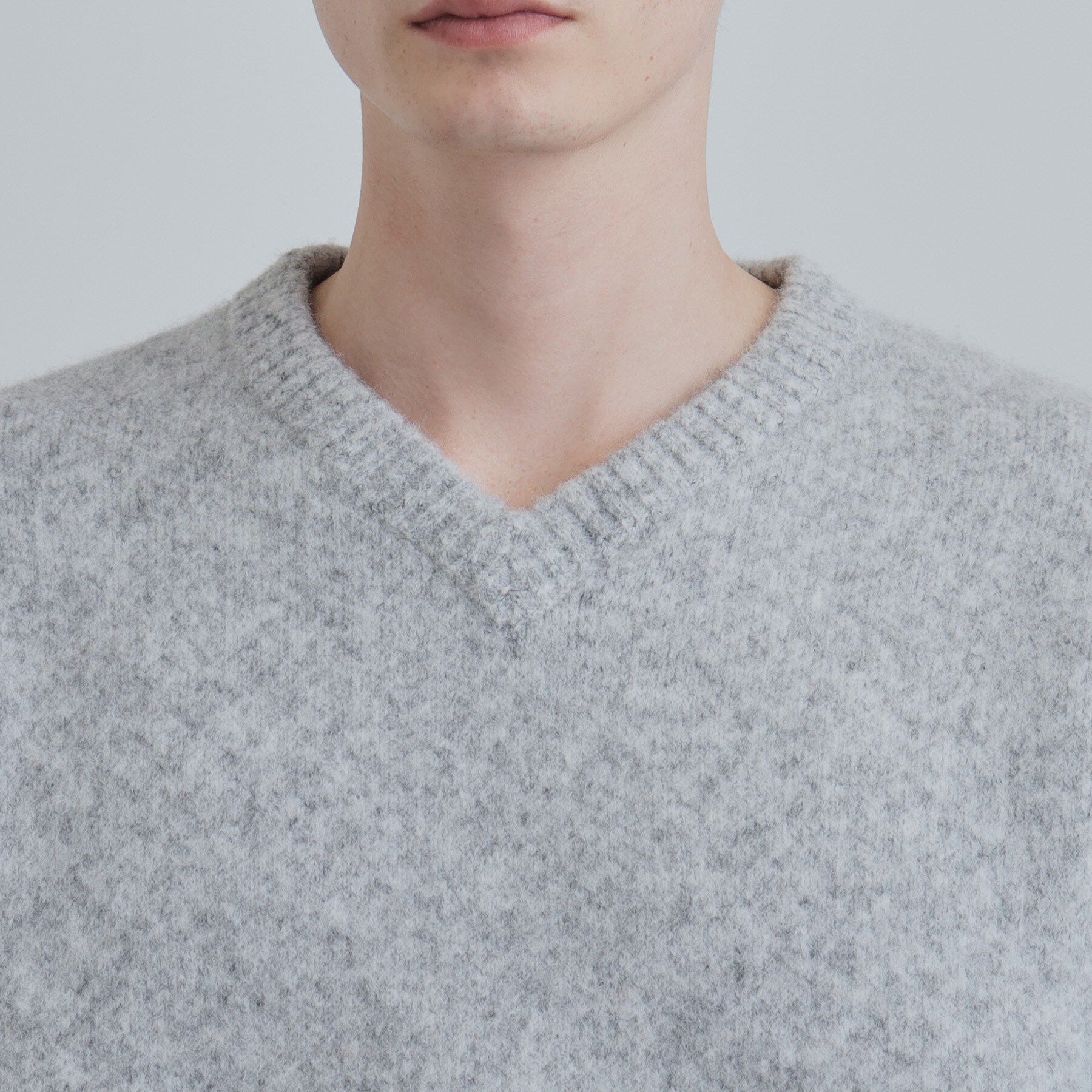 tk.TAKEO KIKUCHI「ミスティーシャギーVネックニット」|ニット・セーター|