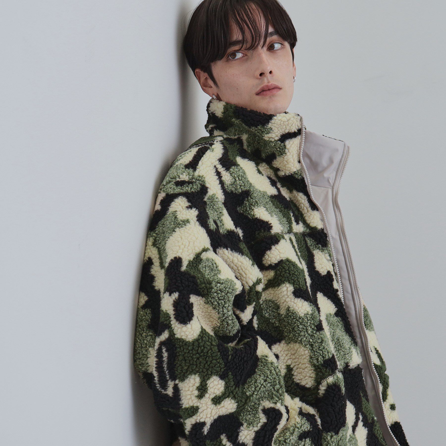 tk.TAKEO KIKUCHI「【WEB限定】リバーシブルボアブルゾン」|ブルゾン・スタジャン|