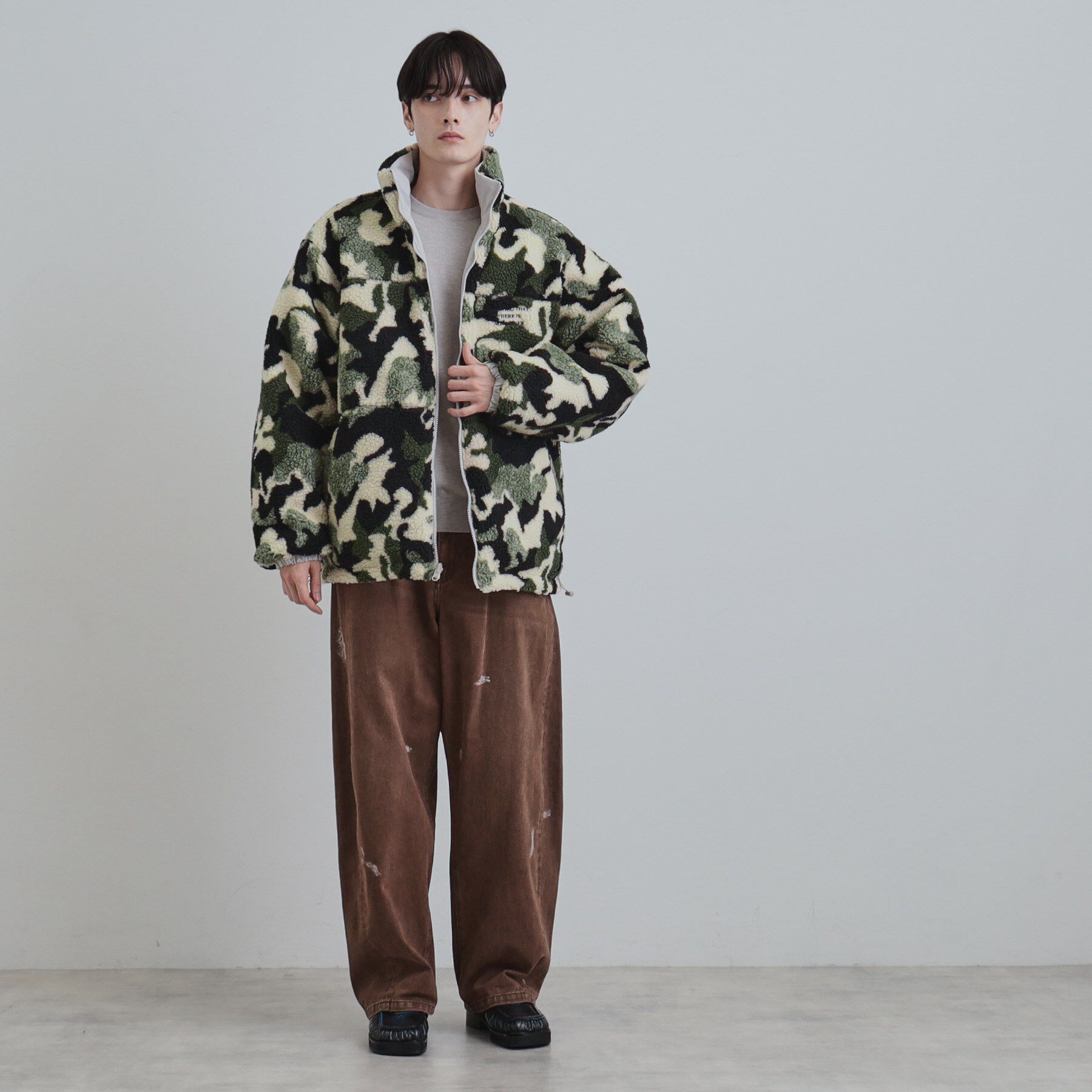 tk.TAKEO KIKUCHI「【WEB限定】リバーシブルボアブルゾン」|ブルゾン・スタジャン|