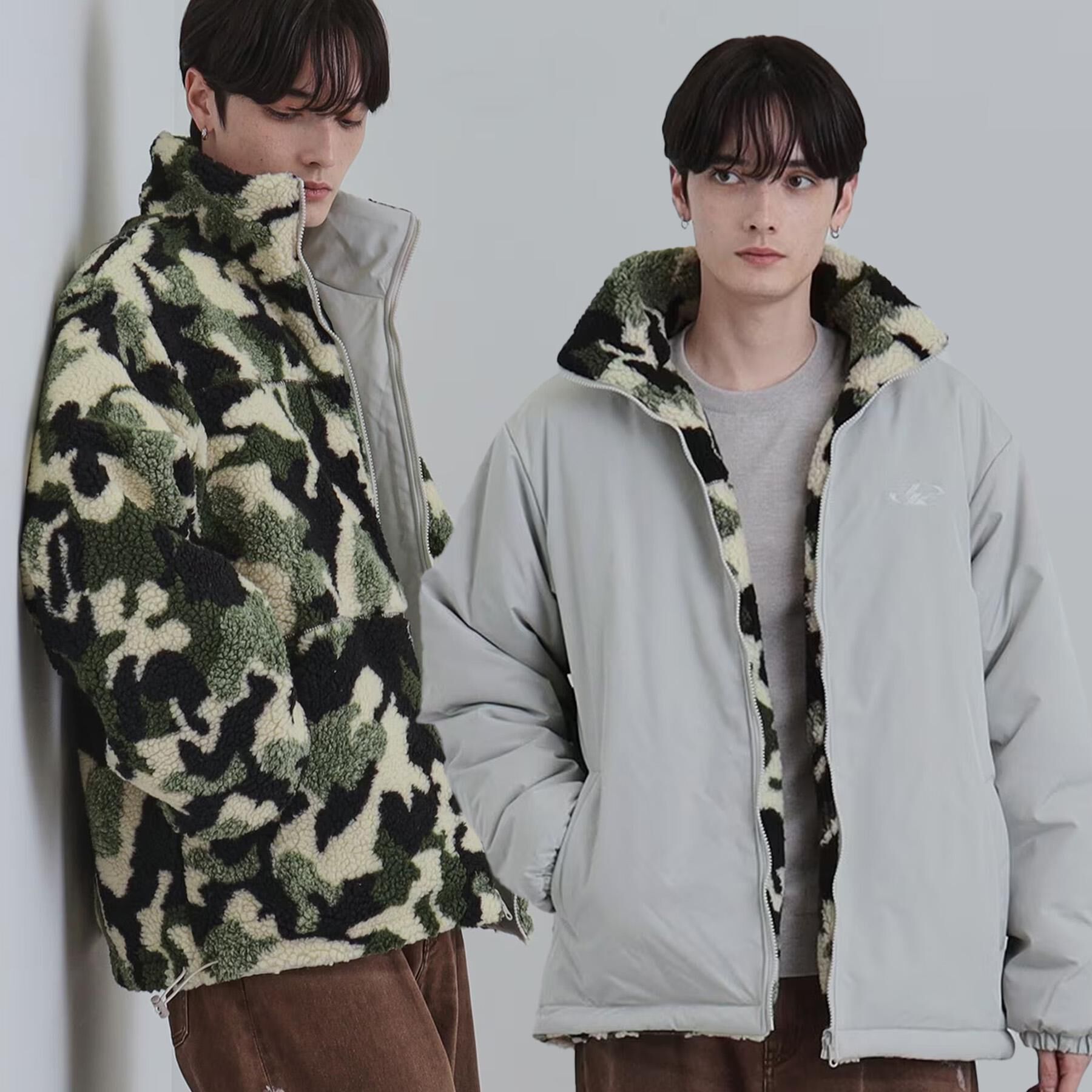 tk.TAKEO KIKUCHI「【WEB限定】リバーシブルボアブルゾン」|ブルゾン・スタジャン|