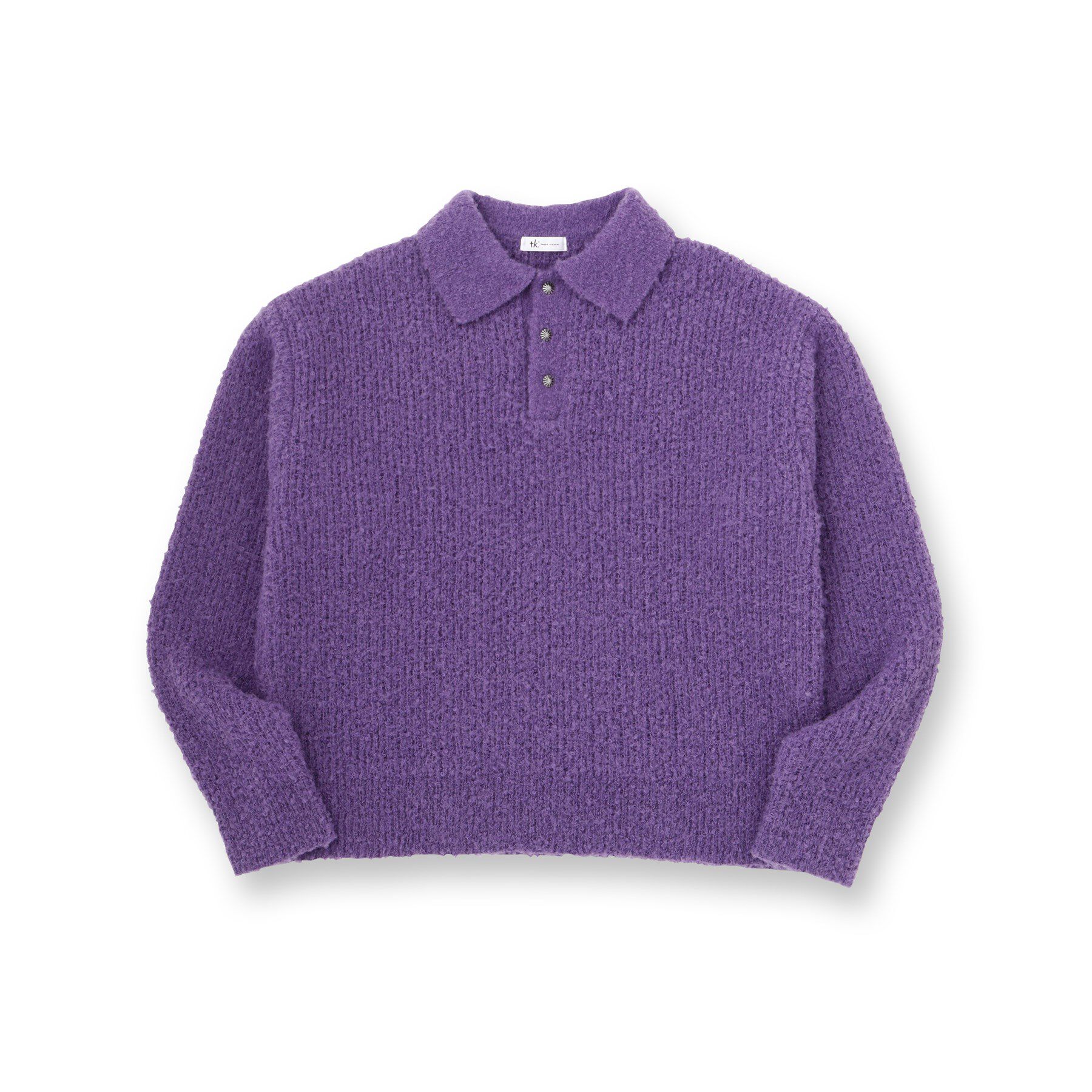 tk.TAKEO KIKUCHI「ブークレニットポロシャツ」|ニット・セーター|