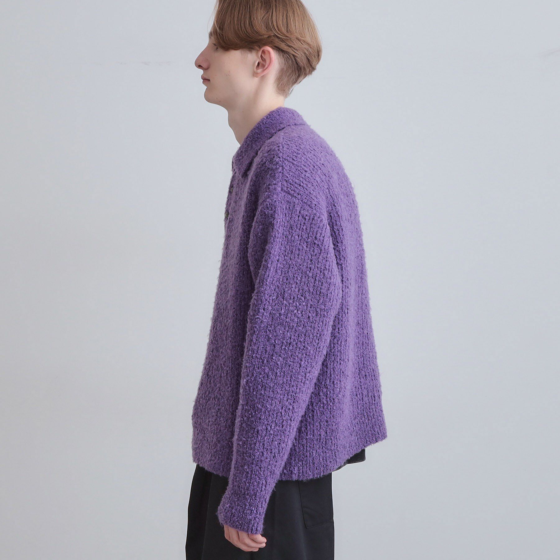 tk.TAKEO KIKUCHI「ブークレニットポロシャツ」|ニット・セーター|