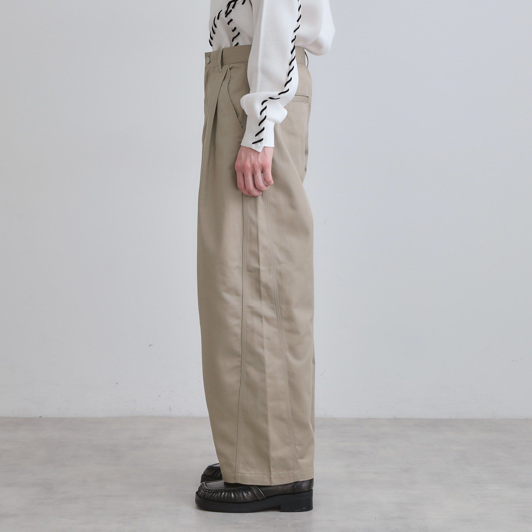 tk.TAKEO KIKUCHI「バギーチノパンツ」|その他|