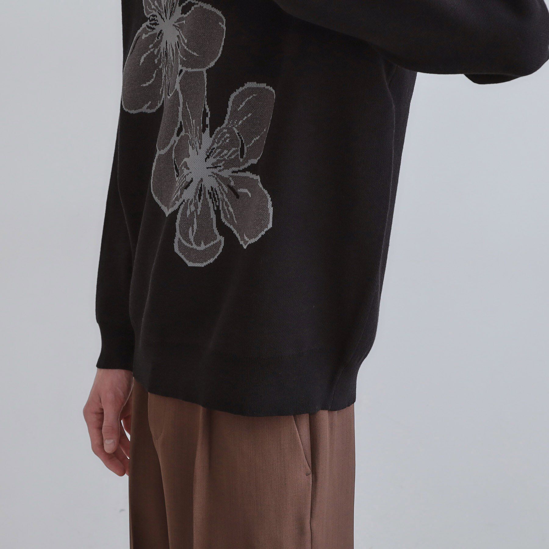 tk.TAKEO KIKUCHI「フラワーニットプルオーバー」|ニット・セーター|