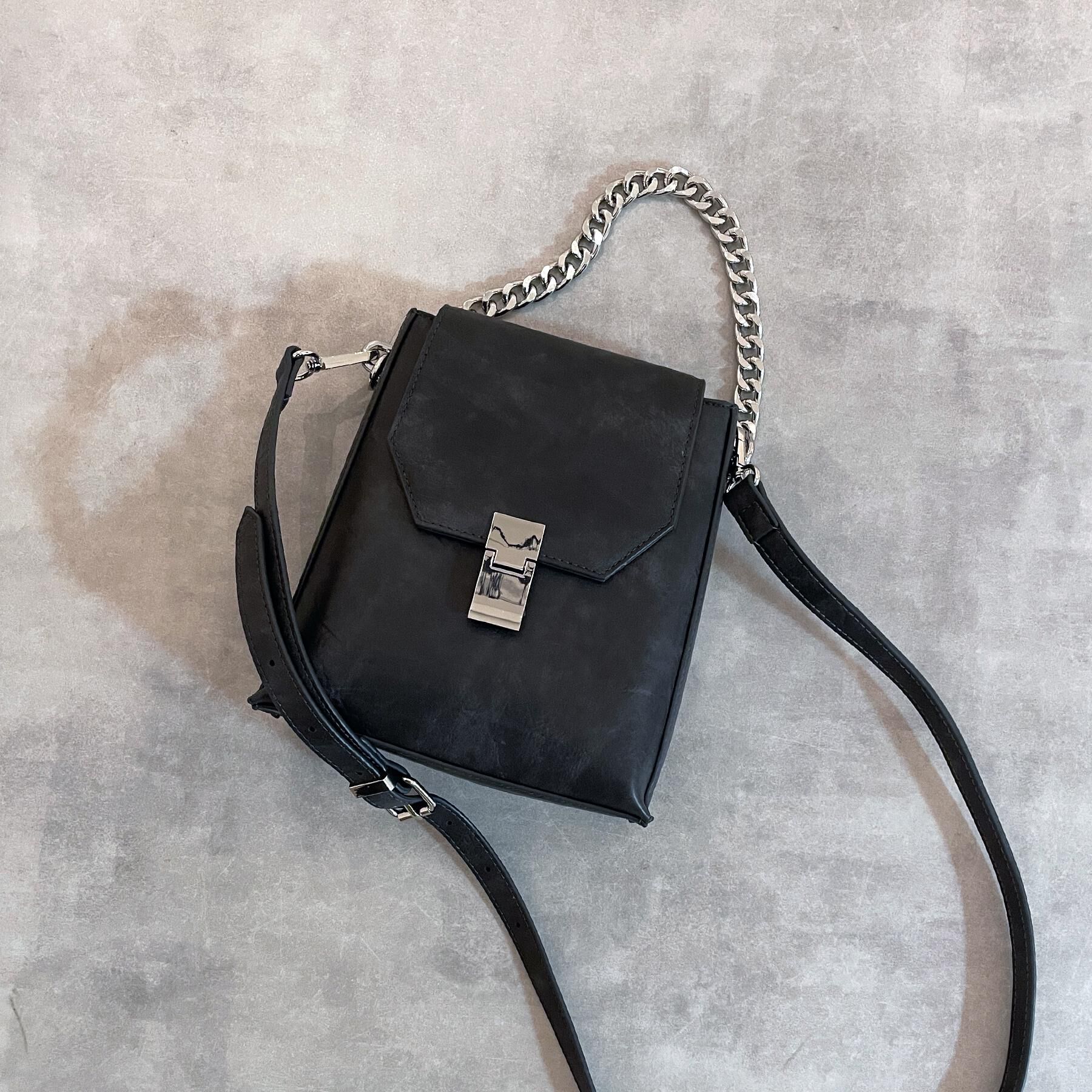 tk.TAKEO KIKUCHI「2WAYチェーンフラップショルダーバッグ」|ショルダー・メッセンジャー|ブラック(119)