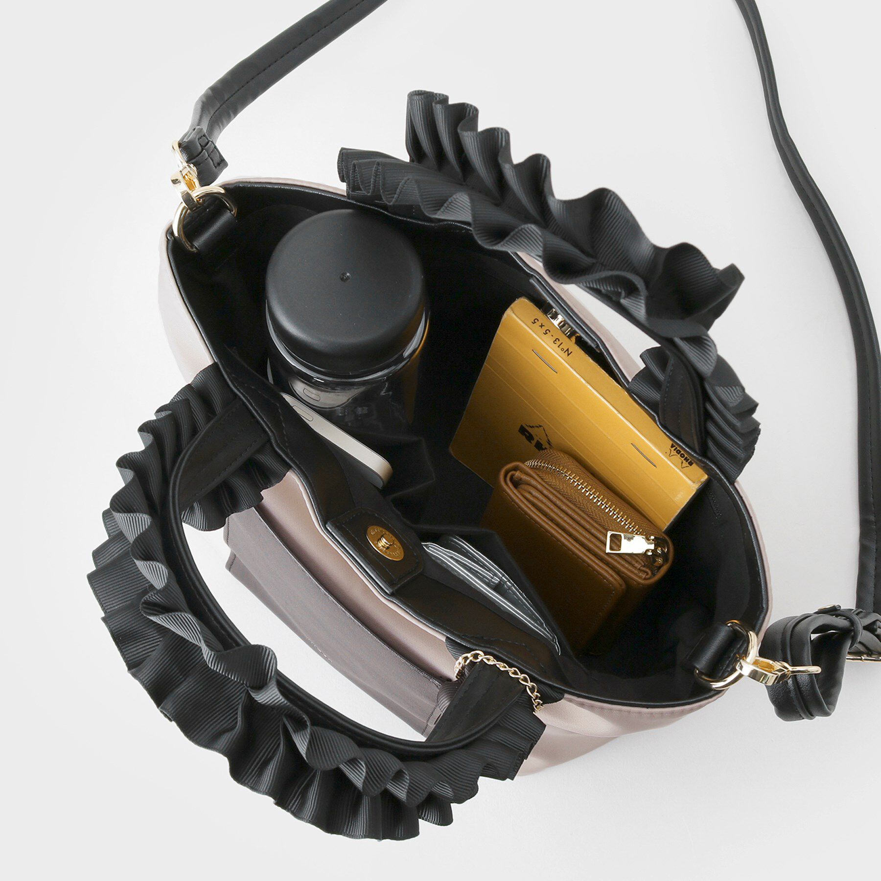 index「【2WAY】持ち手フリルトートバッグ」|トートバッグ|