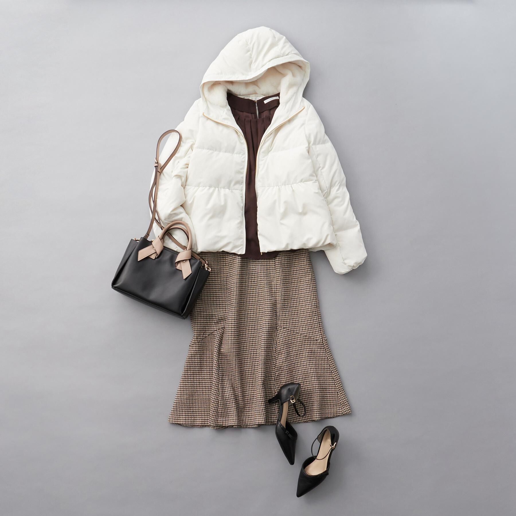 index「【2WAY】リボンハンドルミドルトートバッグ」|トートバッグ|