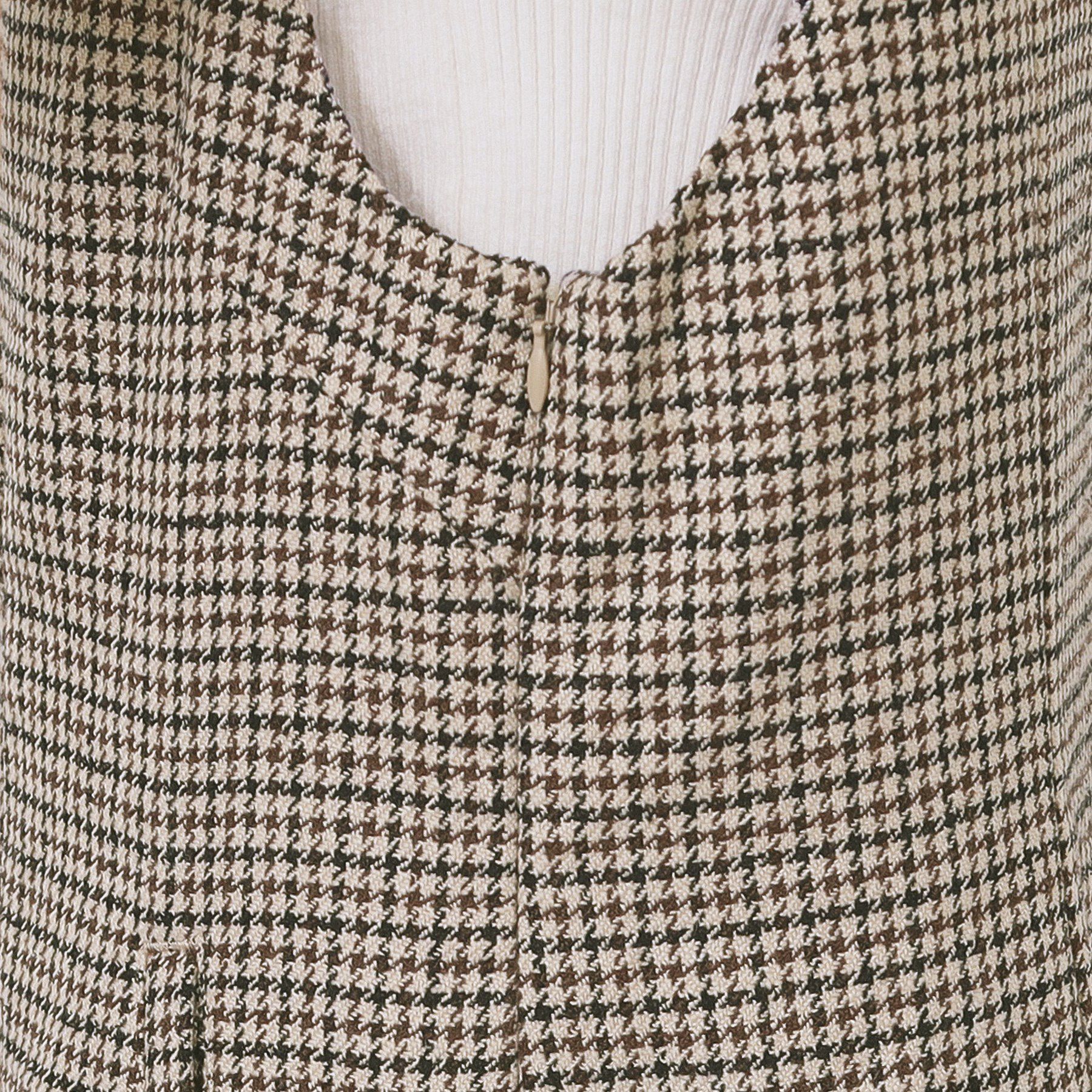 index「ラップ風ツイードジャンスカ【洗濯機OK/防シワ】」|ワンピース|