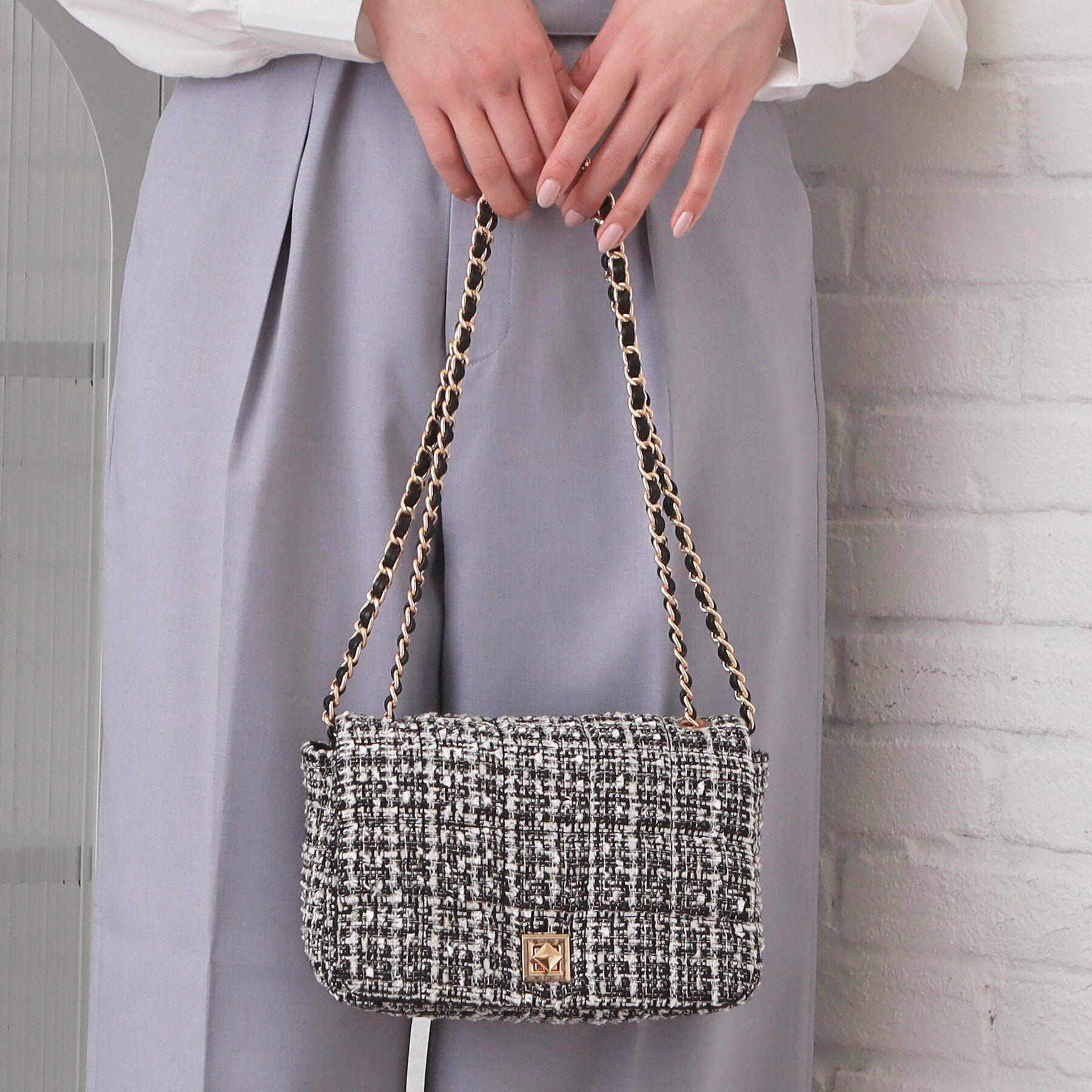 index「2WAYスクエアキルトチェーンショルダー」|ショルダー・メッセンジャー|