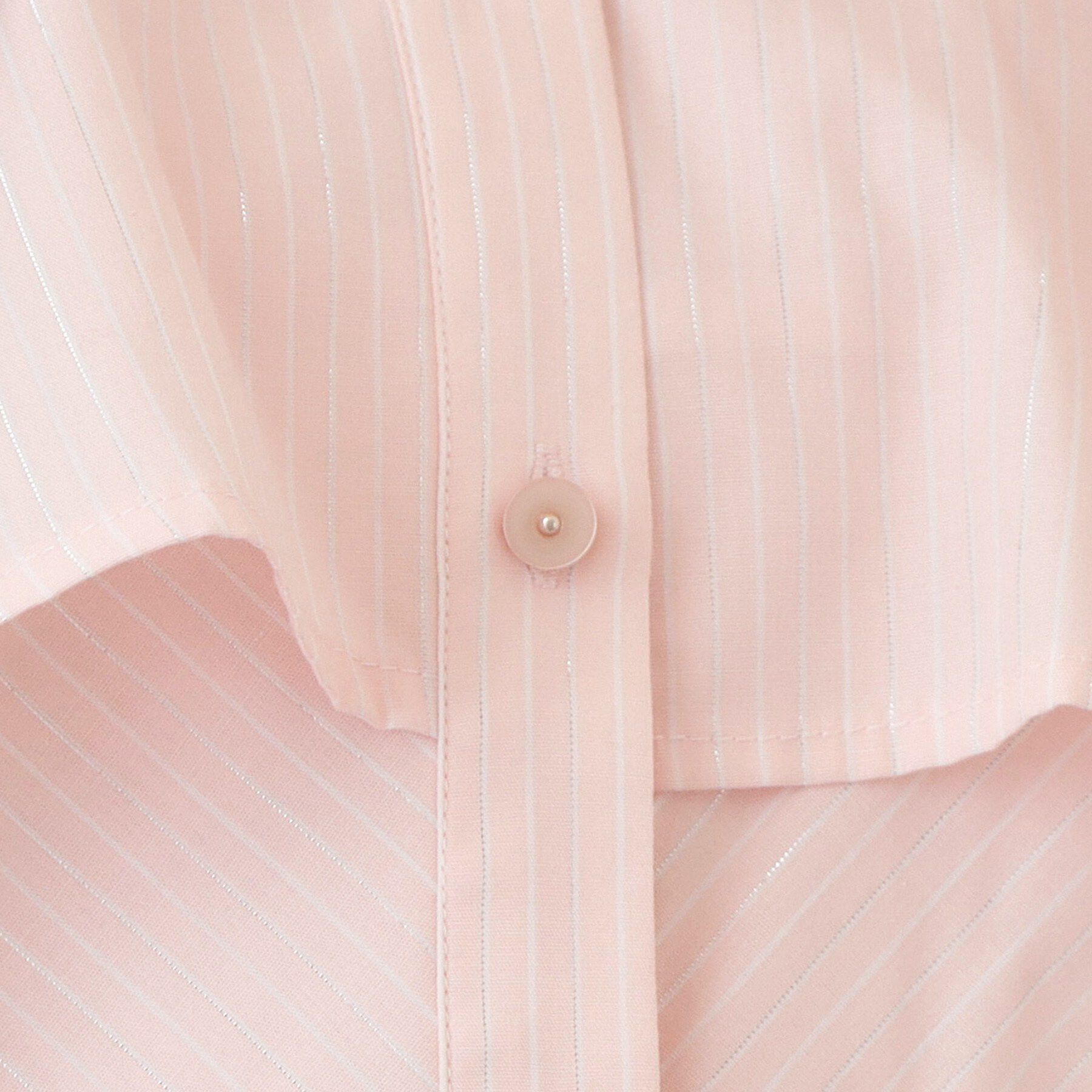 index「フリルキーネックシャツ【洗濯機OK/イージーアイロン/防シワ】《XS-LL/7col》」|シャツ・ブラウス|