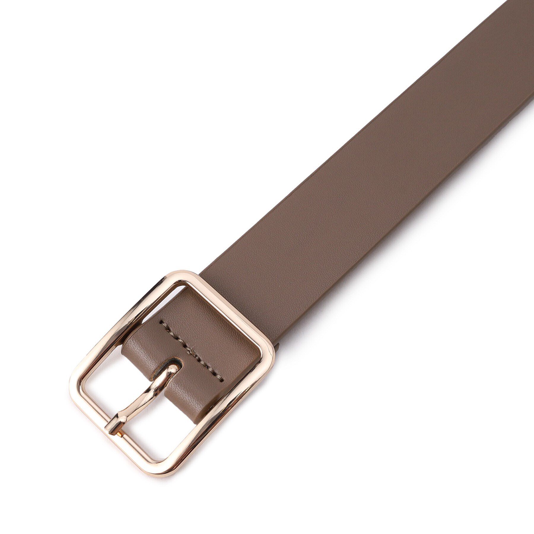 OPAQUE.CLIP「スクエアバックルワイドベルト」|ベルト|