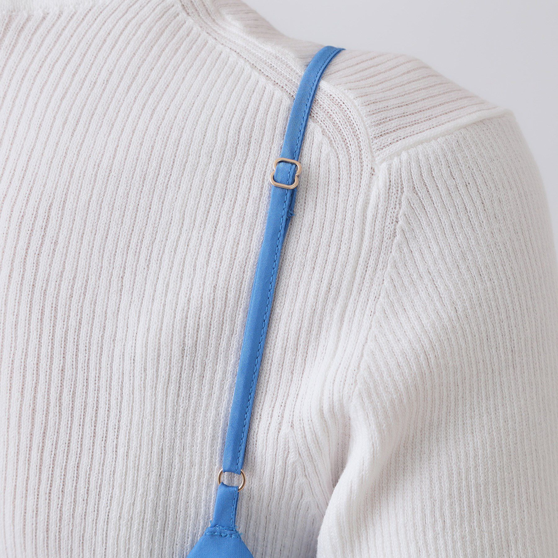 OPAQUE.CLIP「リボンジャカードキャミワンピース【洗濯機洗い可】」|ワンピース|