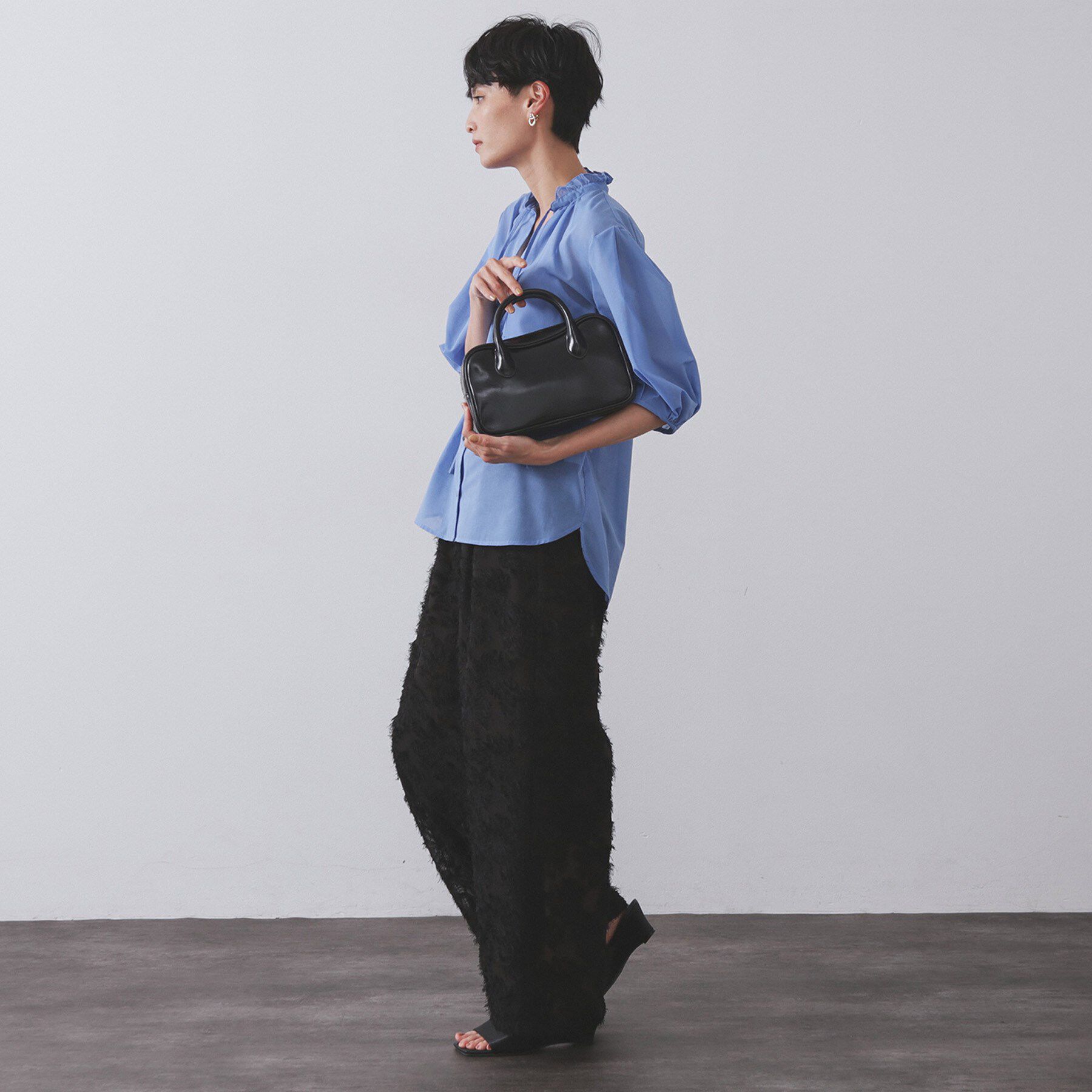 OPAQUE.CLIP「【軽量/2WAY】オイル調合皮ミドルボストンバッグ」|ショルダー・メッセンジャー|