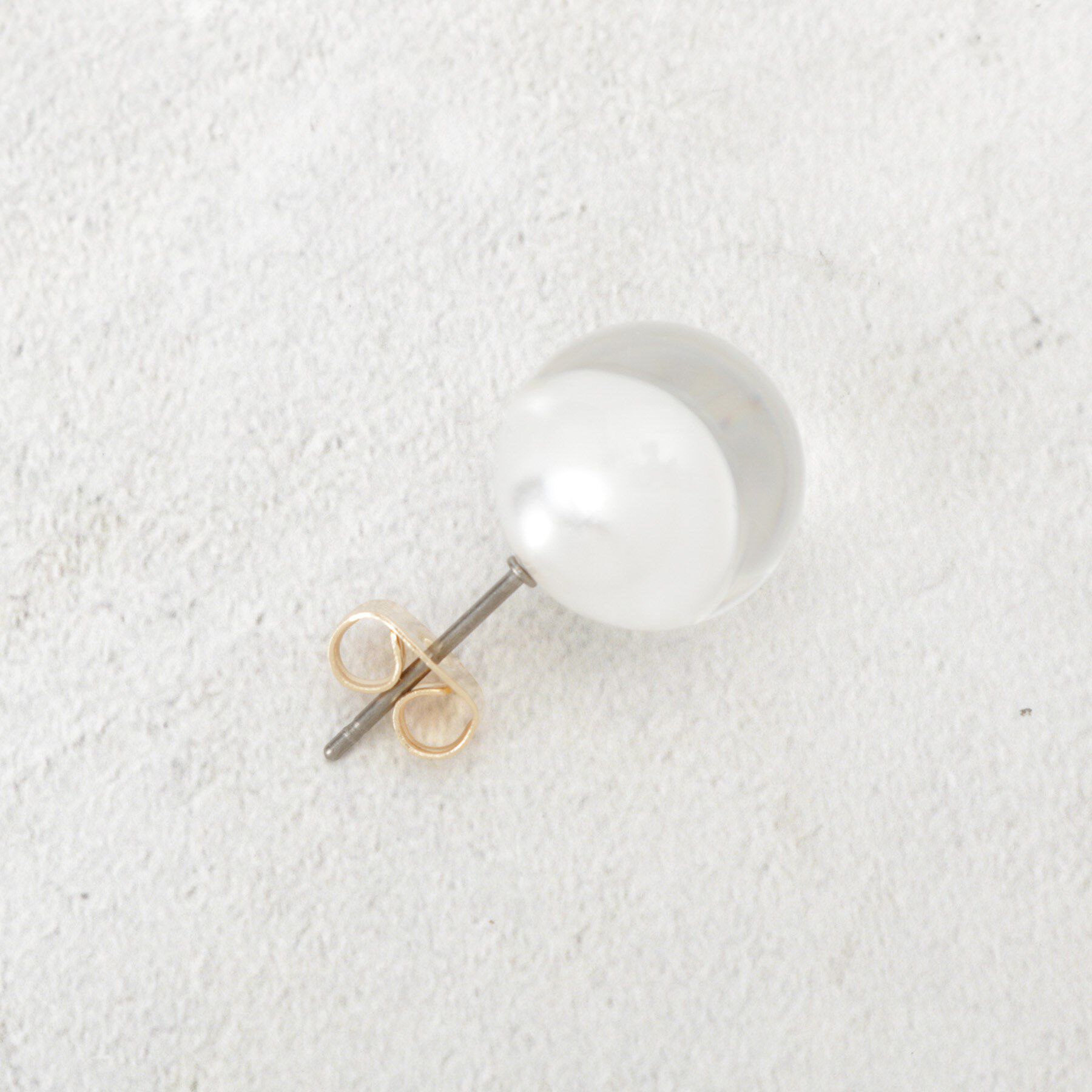 OPAQUE.CLIP「ガラスパールピアス」|ピアス|