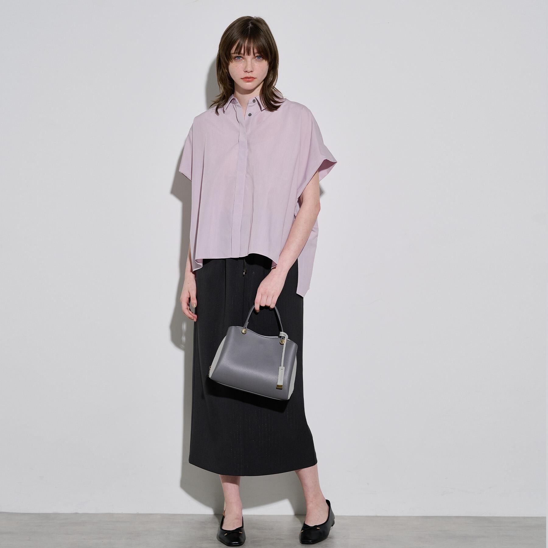 OPAQUE.CLIP「【2WAY/名品】バイカラーミドルボストンバッグ」|ショルダー・メッセンジャー|