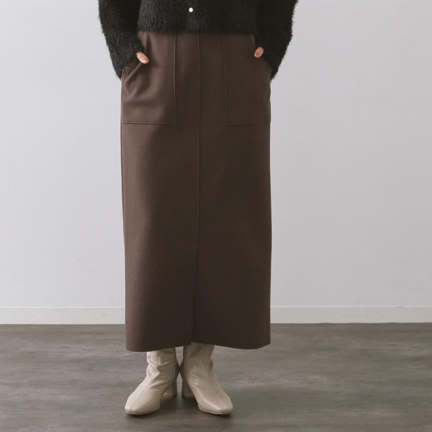 OPAQUE.CLIP「ウールライクタイトスカート【洗濯機洗い可】《8col》」|スカート|