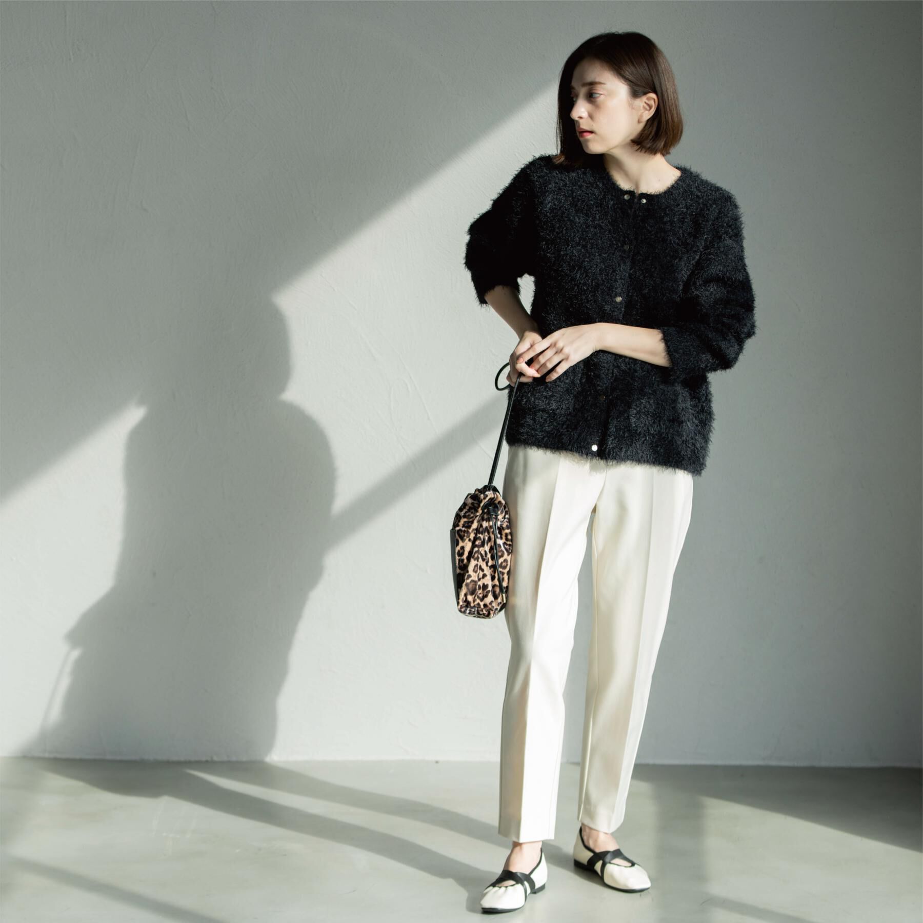 OPAQUE.CLIP「ウォームタッチ テーパードパンツ【洗濯機洗OK/ストレッチ】」|その他|