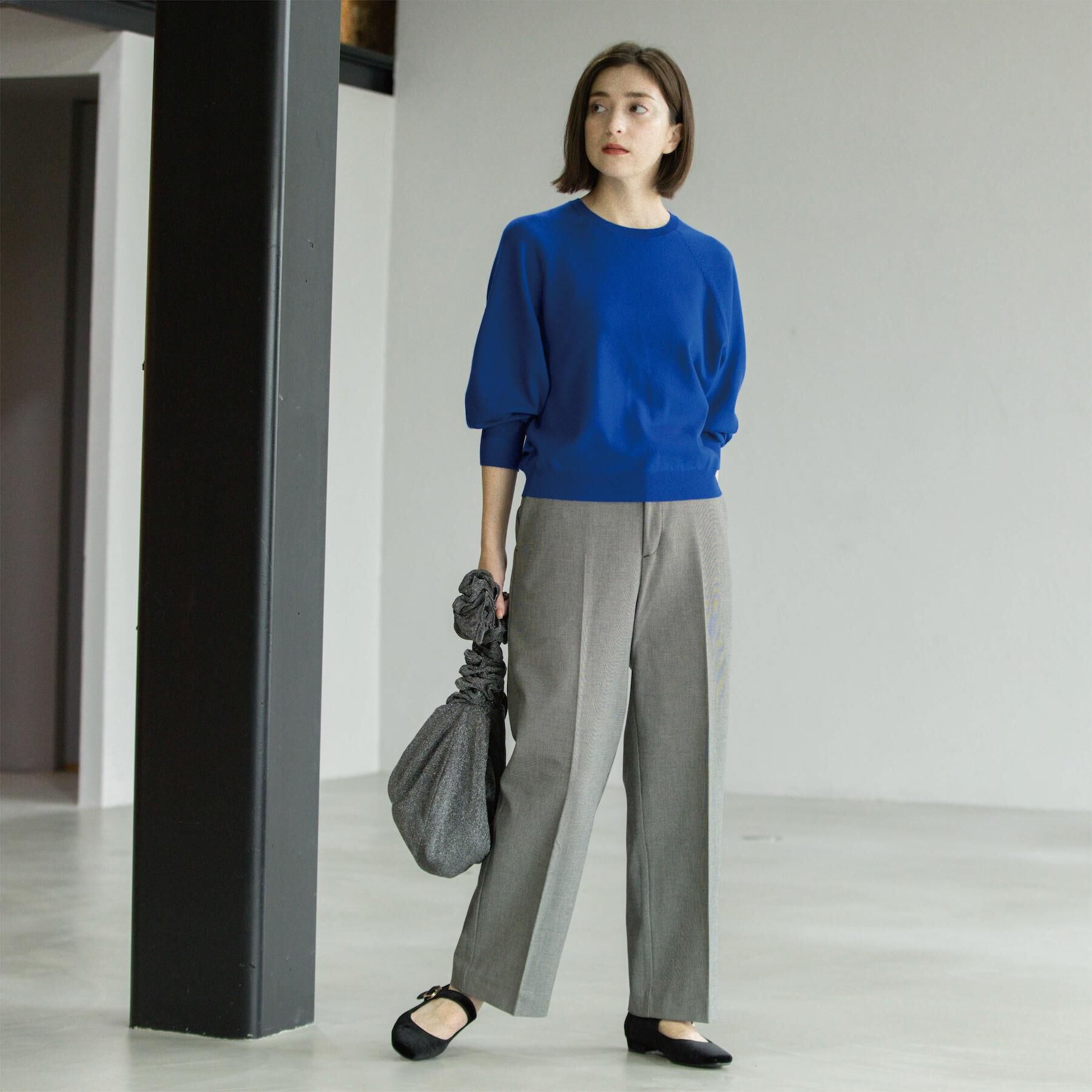 OPAQUE.CLIP「ウォームタッチ ワイドパンツ【洗濯機洗OK/ストレッチ】≪SS～LL≫」|その他|