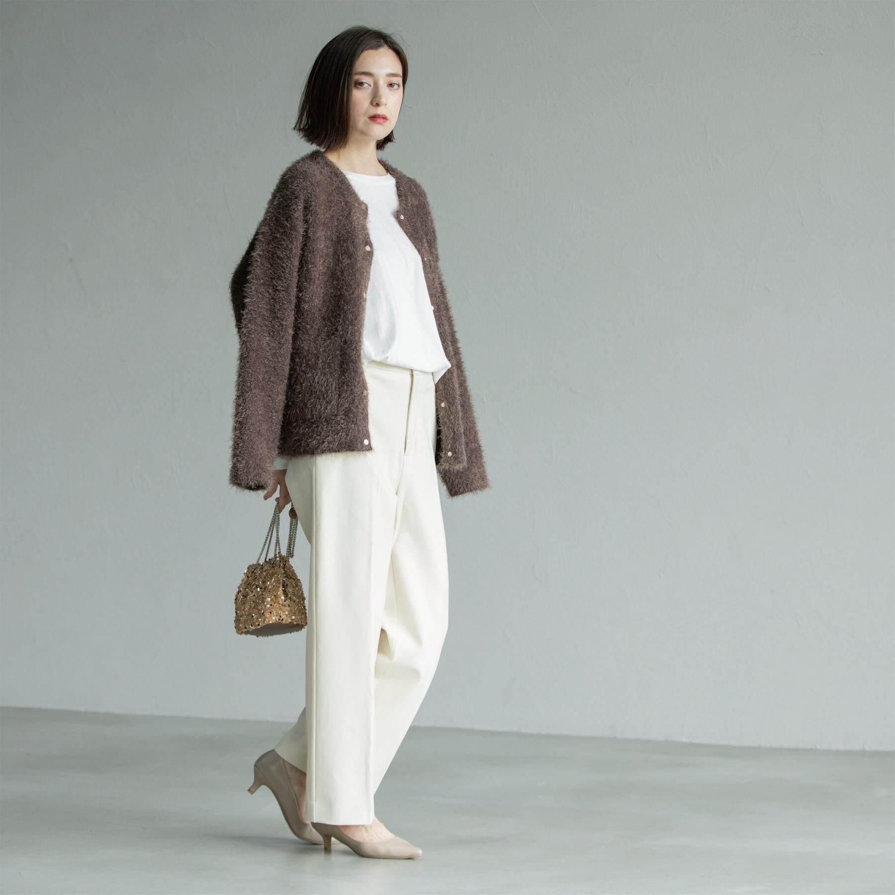 OPAQUE.CLIP「ウォームタッチ ワイドパンツ【洗濯機洗OK/ストレッチ】≪SS～LL≫」|その他|