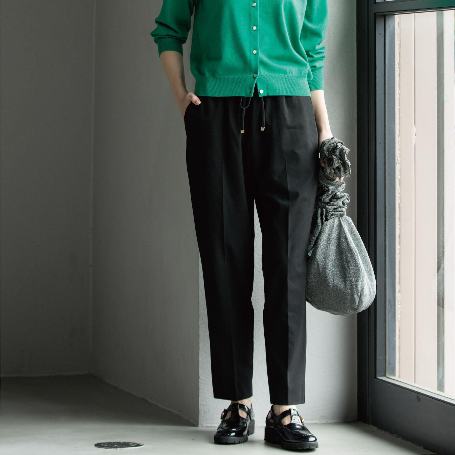 OPAQUE.CLIP「ウォームタッチ イージーテーパードパンツ【洗濯機洗OK/ストレッチ】」|その他|