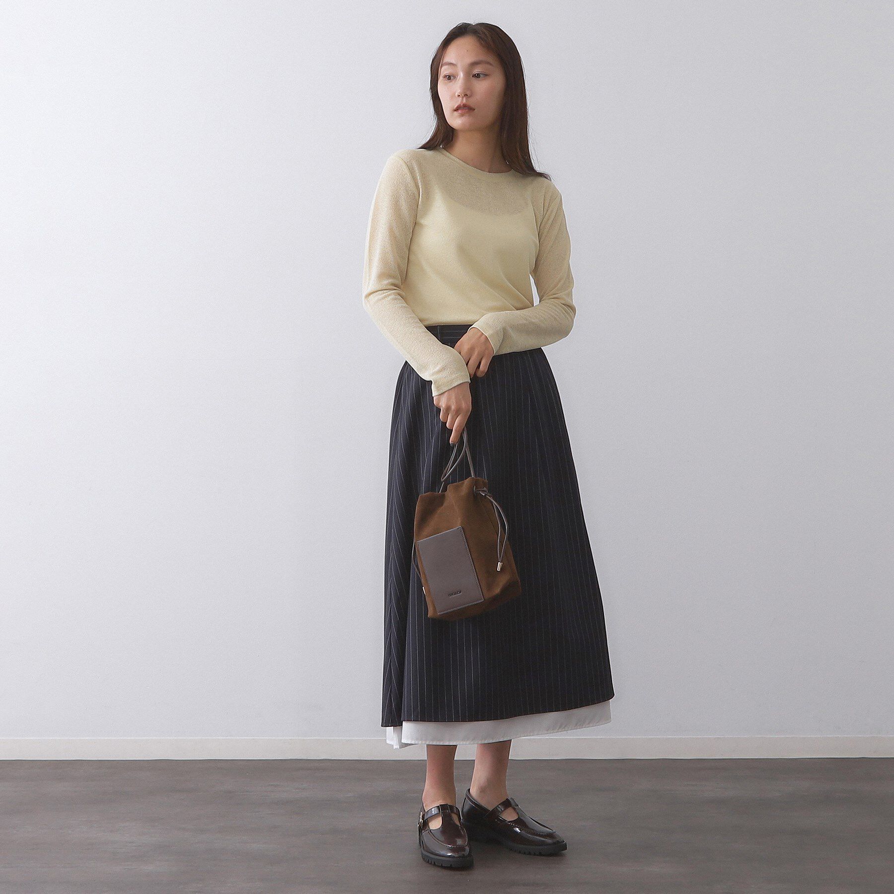 OPAQUE.CLIP「【長さ調整可能】サイドドロストミニショルダーバッグ」|ショルダー・メッセンジャー|