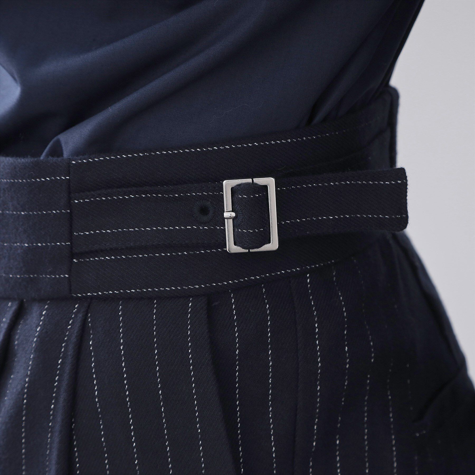 OPAQUE.CLIP「ラメストライプワイドパンツ【洗濯機OK】」|その他|