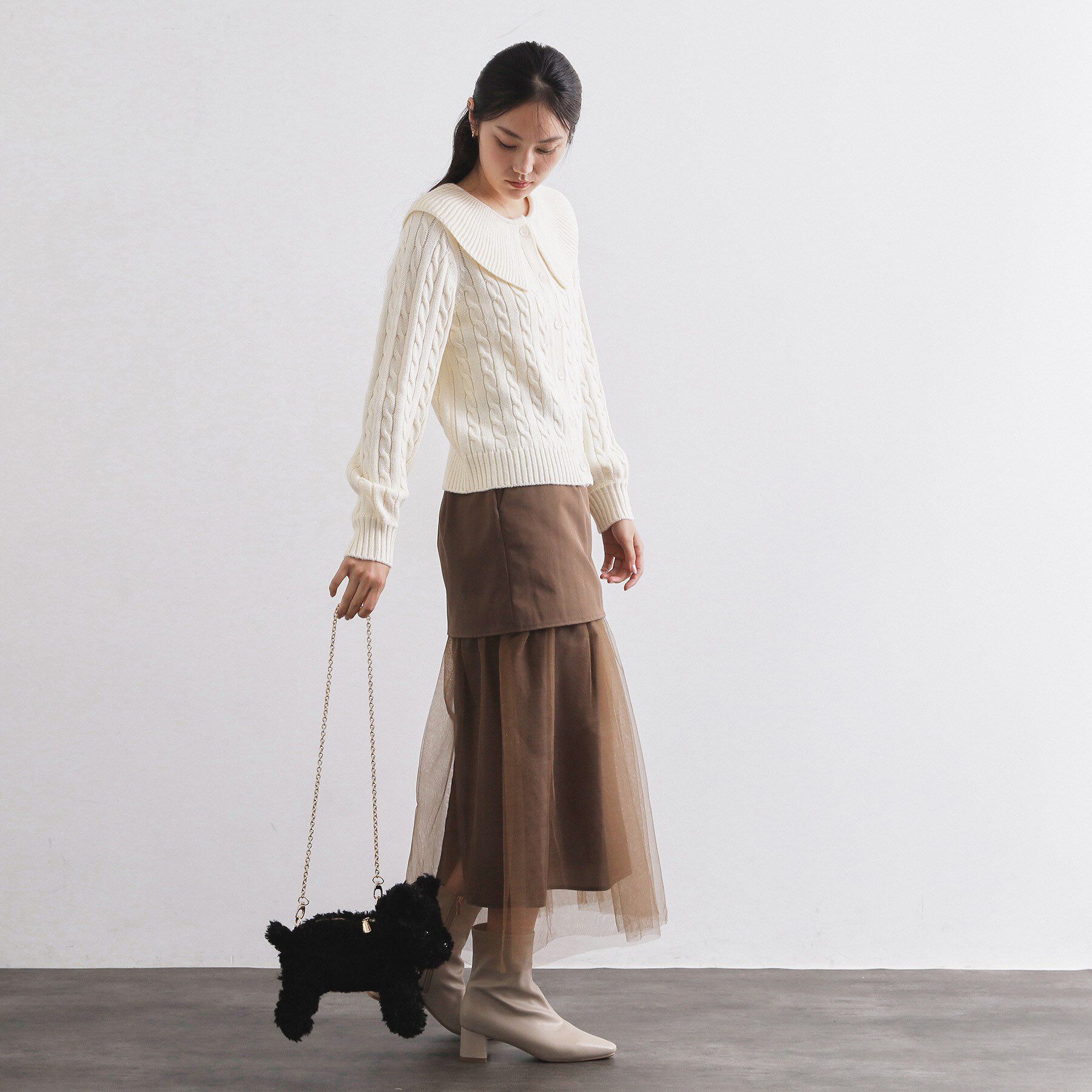 OPAQUE.CLIP「DOGファミリードールバッグ」|ショルダー・メッセンジャー|