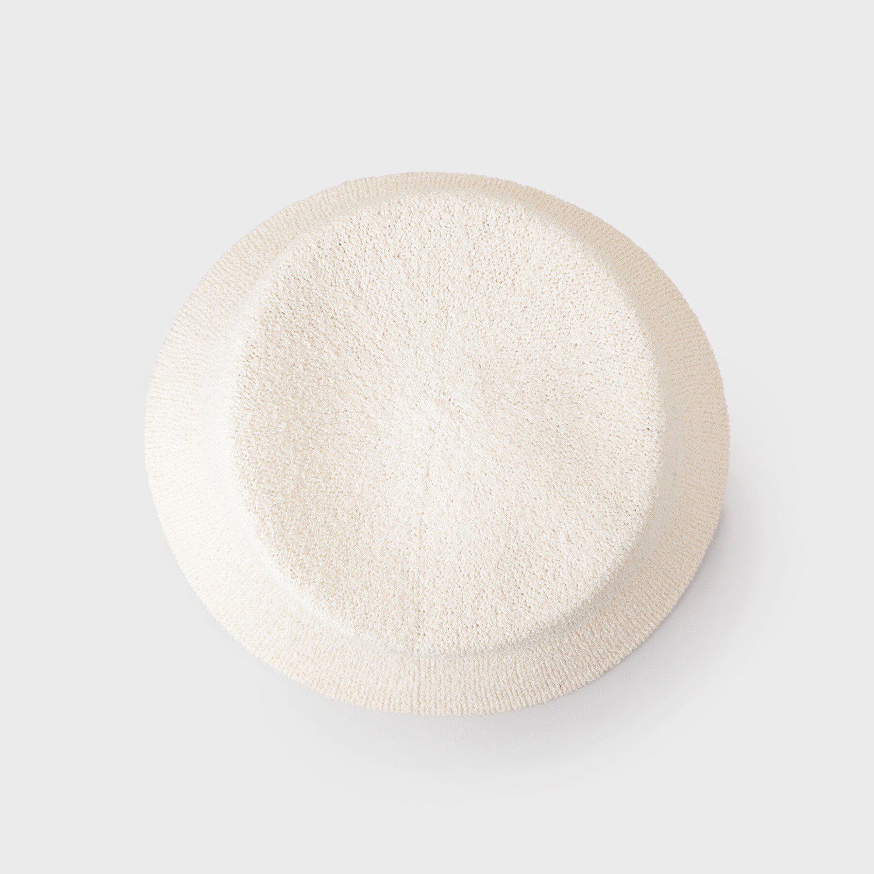 OPAQUE.CLIP「刺繍入りパイル調バケットハット」|ハット|