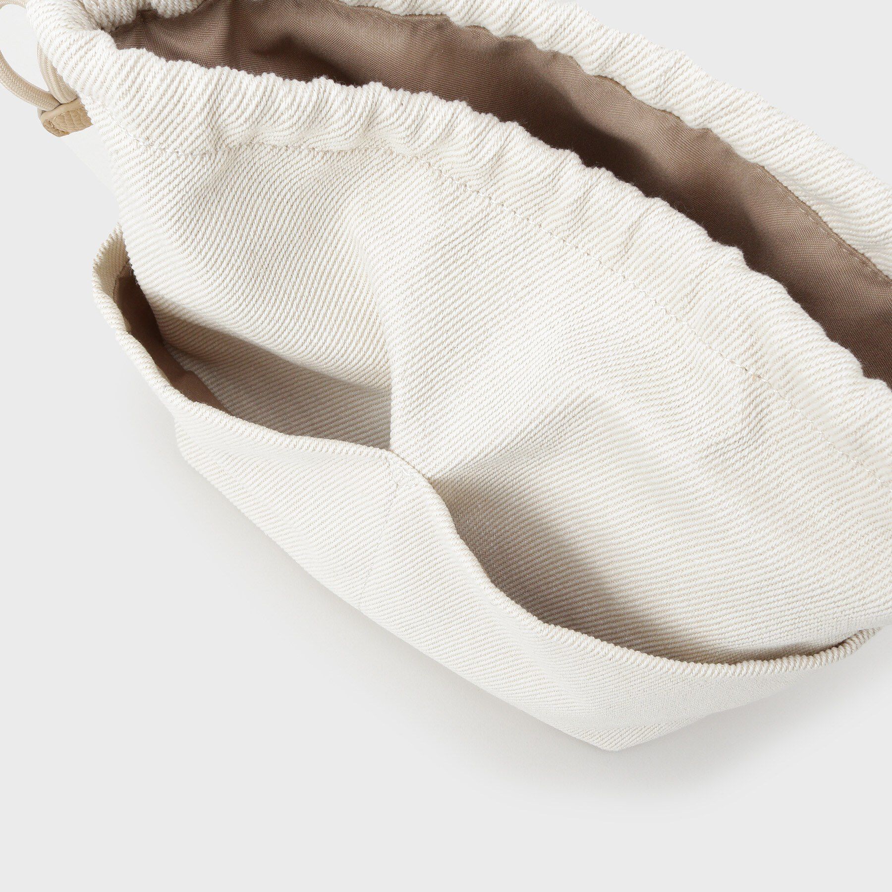 OPAQUE.CLIP「2WAY巾着付シュリンクミドルトート」|ショルダー・メッセンジャー|