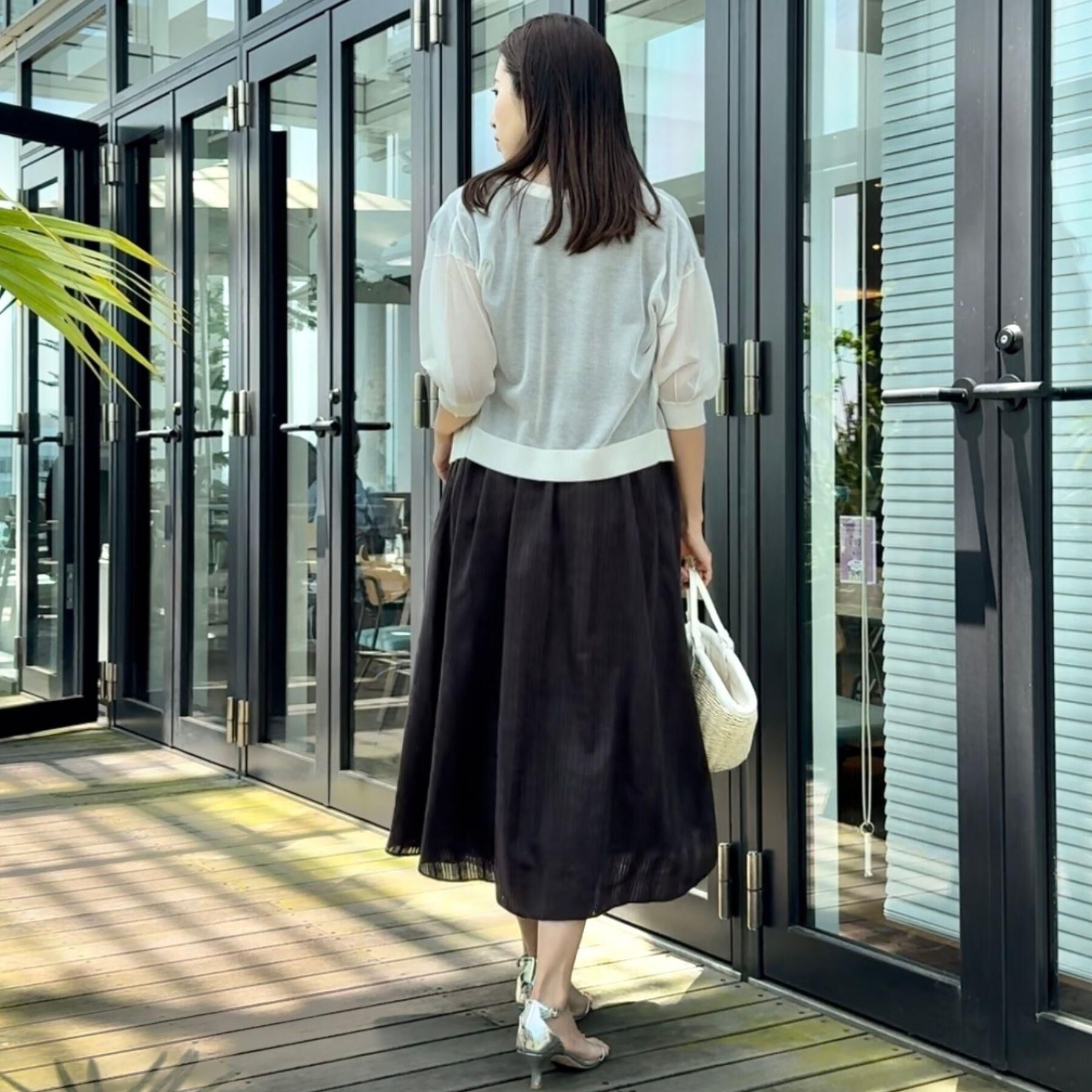 Couture broach「【大人可愛い】カラミチェック サマードレス」|ワンピース|