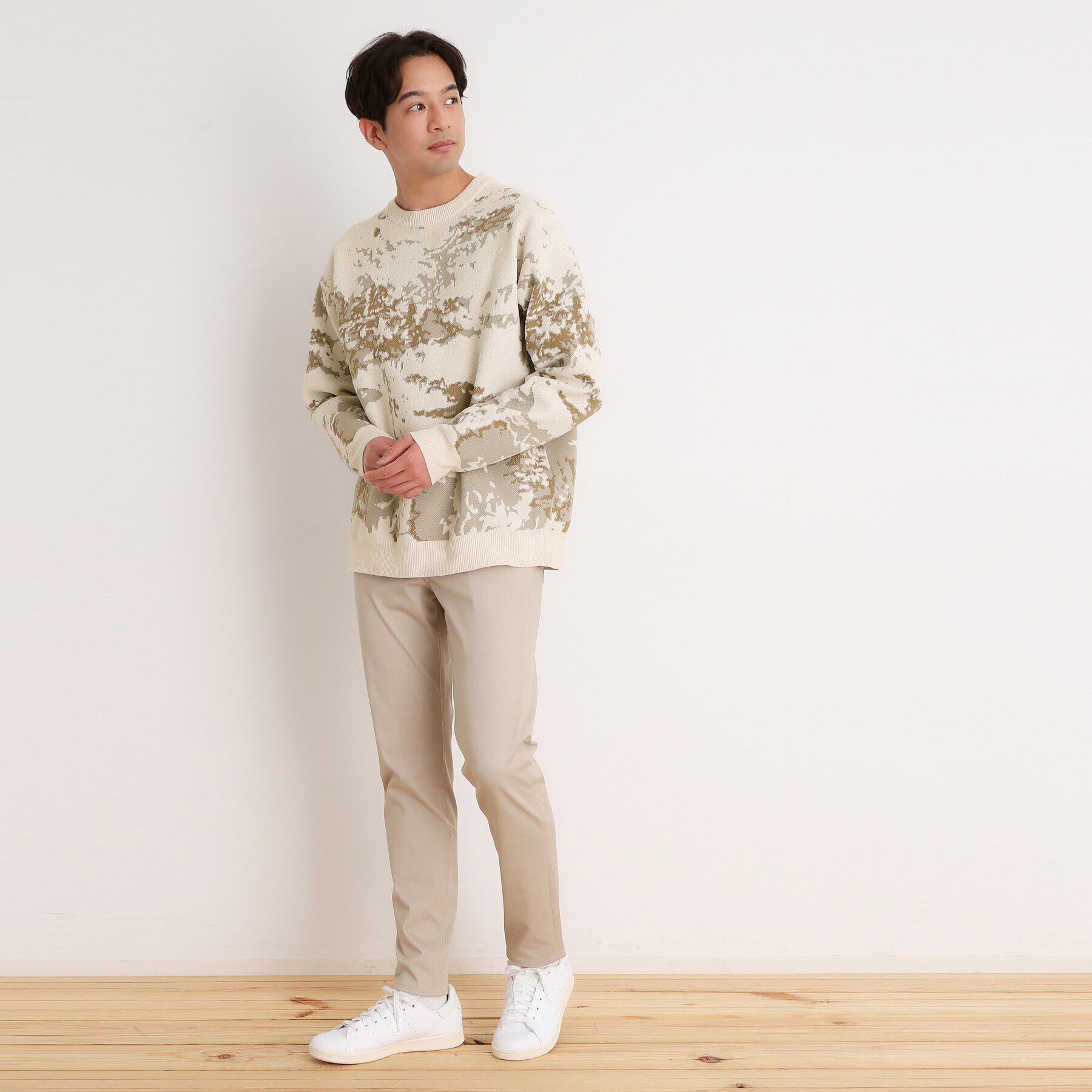 THE SHOP TK「モールジャカードプルオーバー」|ニット・セーター|