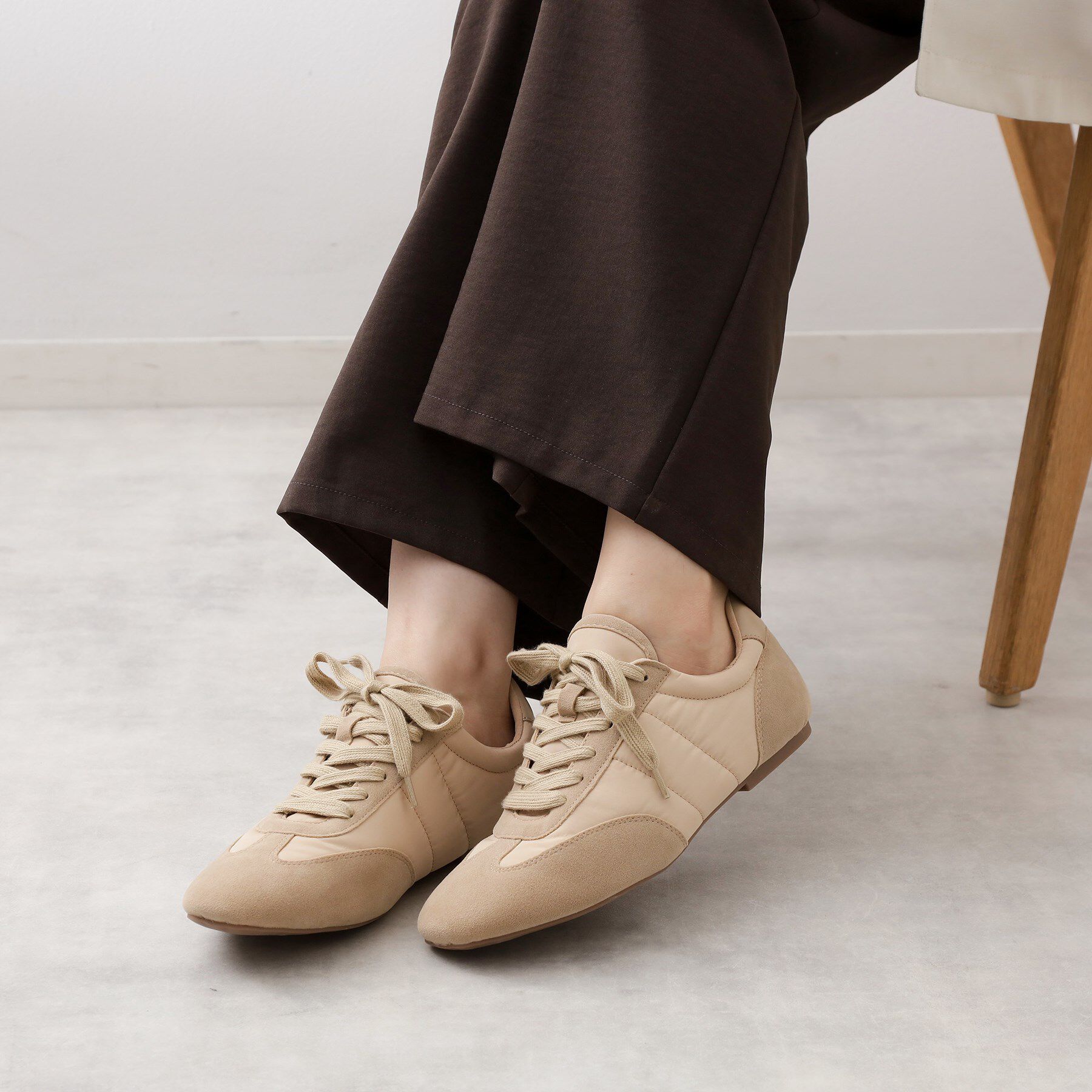 THE SHOP TK「スエードコンビスニーカー」|スニーカー|