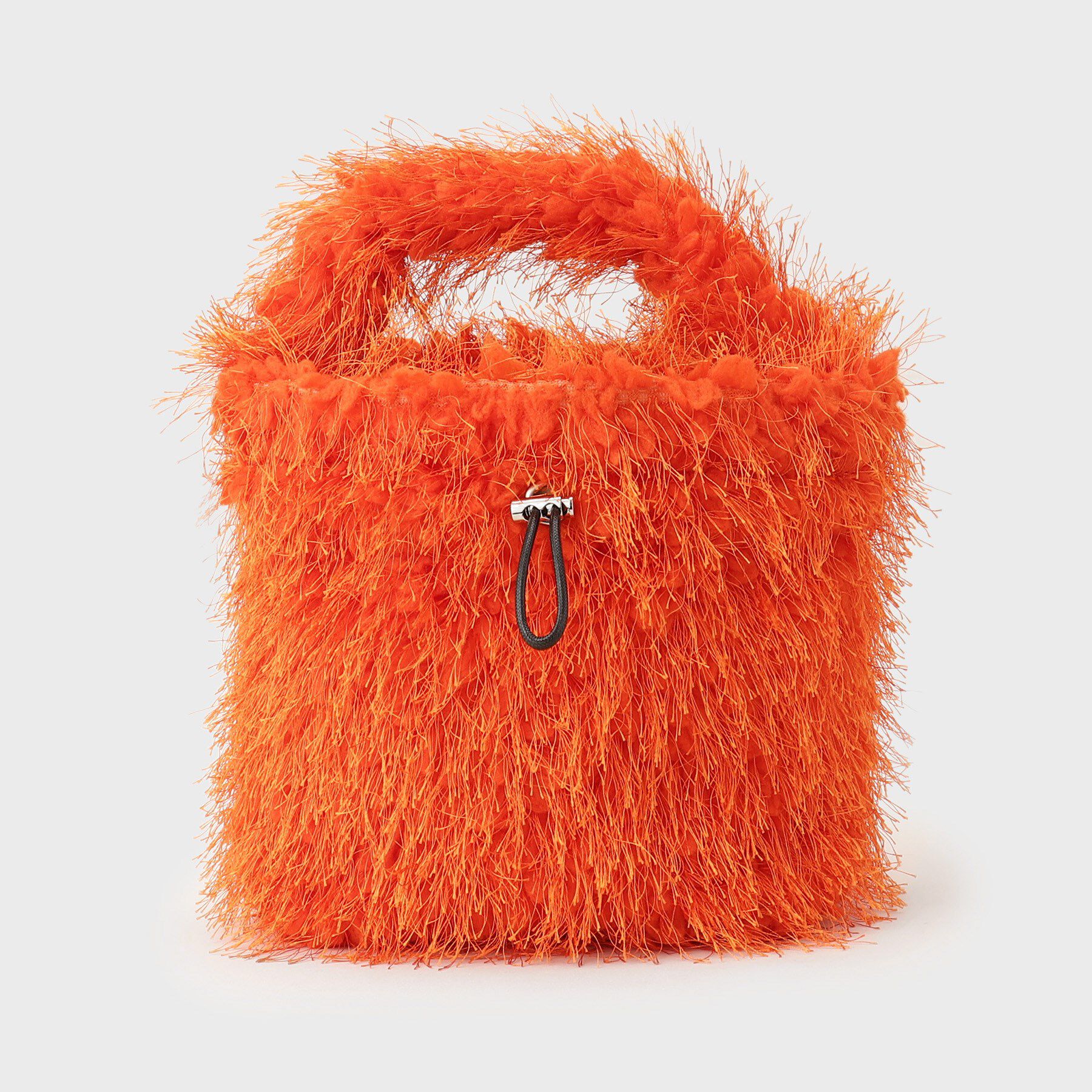 THE SHOP TK「フリンジボア巾着バッグ」|ショルダー・メッセンジャー|