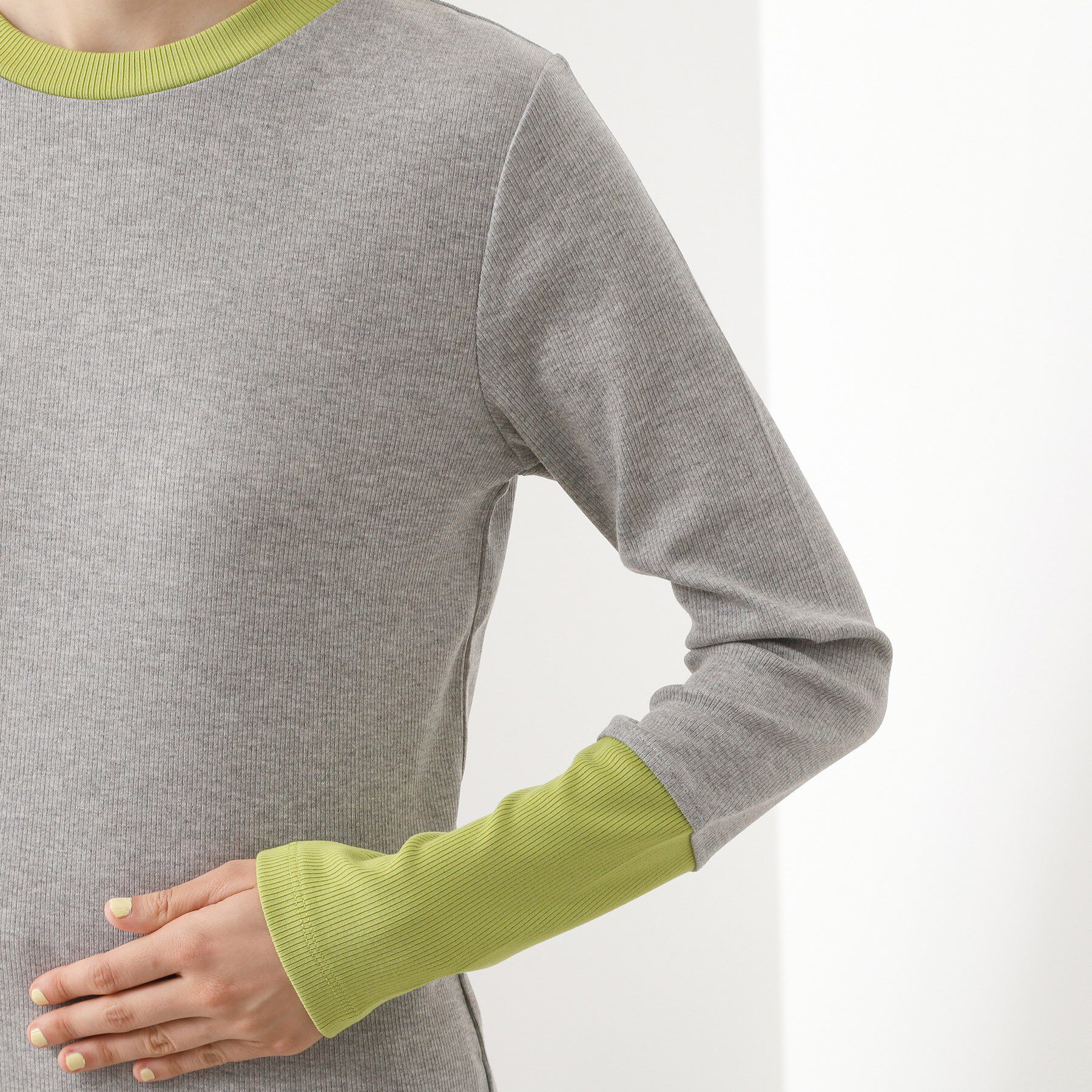 THE SHOP TK「バイカラーテレコプルオーバー」|Tシャツ・カットソー|