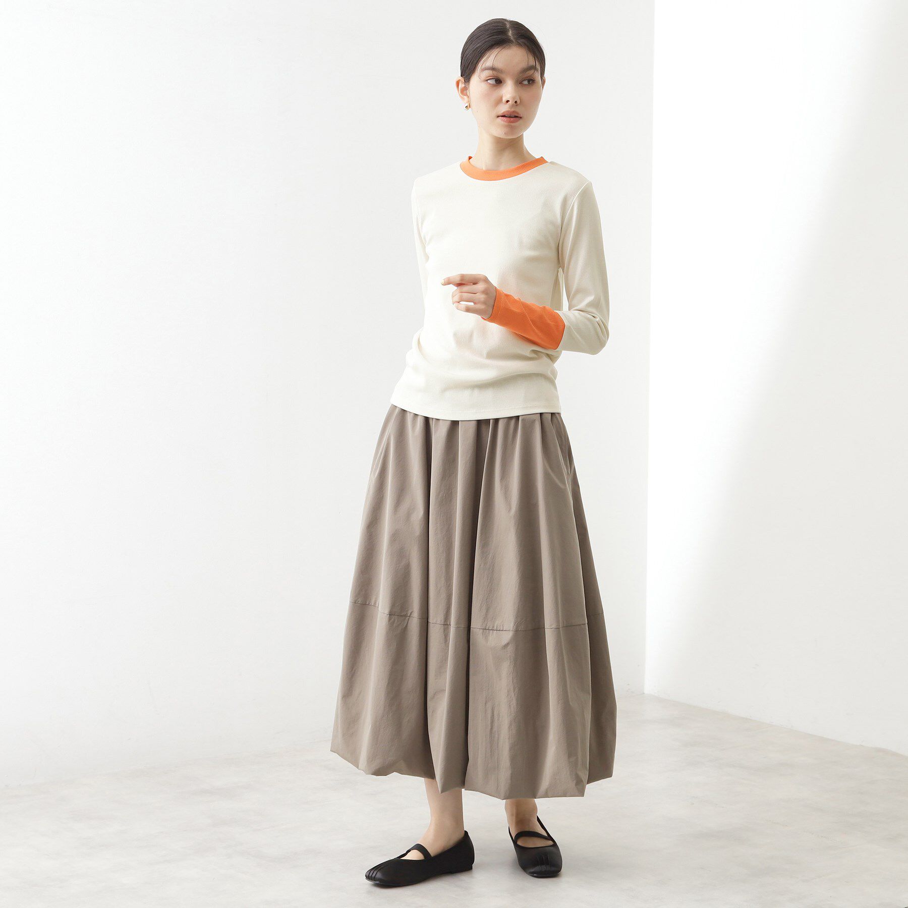 THE SHOP TK「バイカラーテレコプルオーバー」|Tシャツ・カットソー|