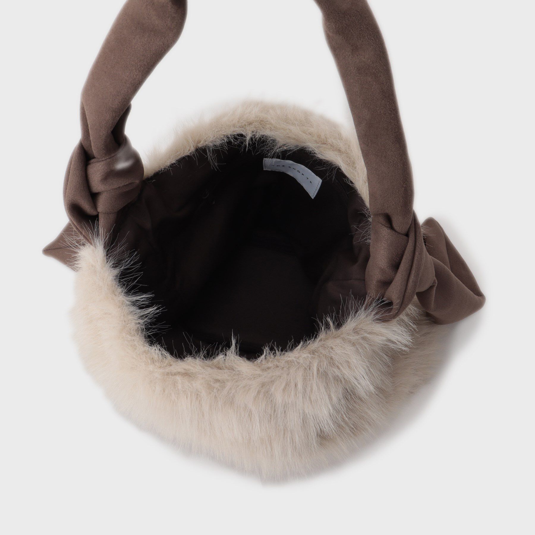 THE SHOP TK「フェイクファートート」|トートバッグ|