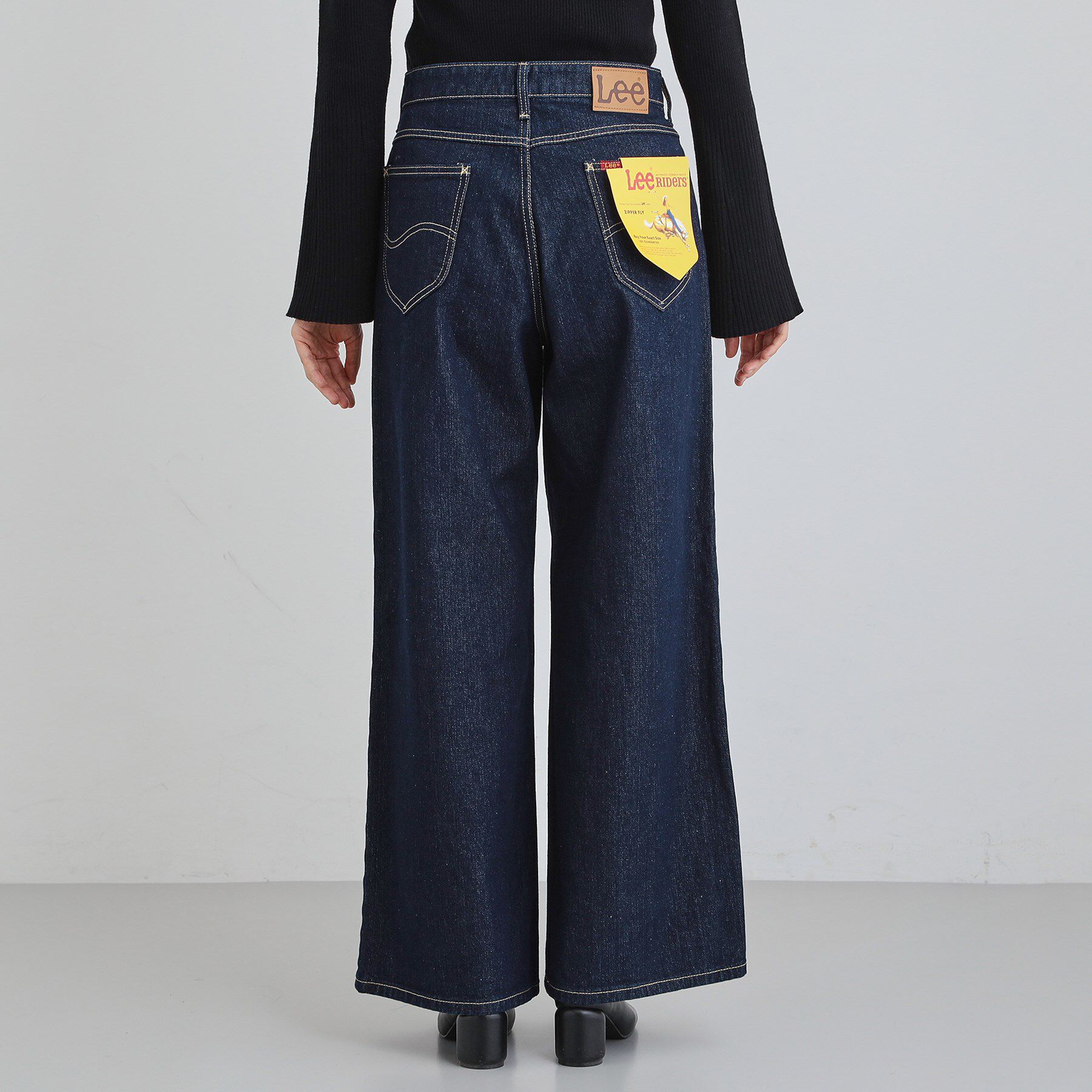 THE SHOP TK「【Lee】デニムワイドパンツ」|デニム|