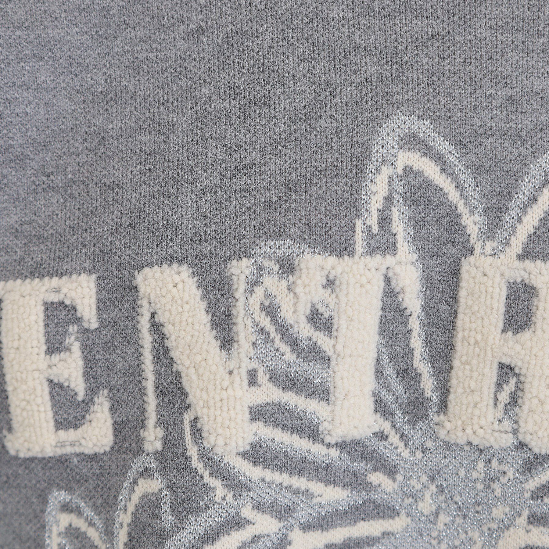 THE SHOP TK「花柄ラメジャカードニット」|ニット・セーター|